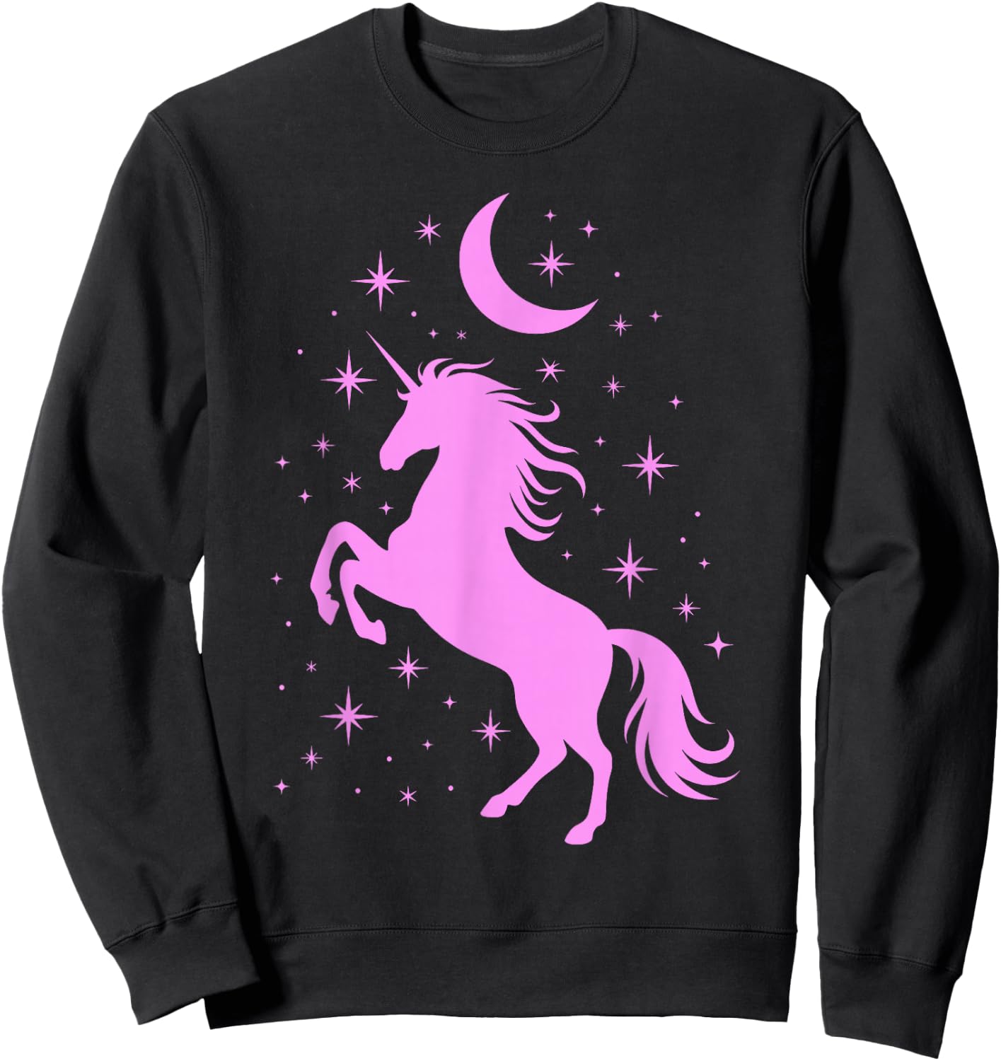 Pony and Heels Lover Pink Girls Clubs Disco Birthday Cowgirl Sweatshirt - Sweatshirt | Black