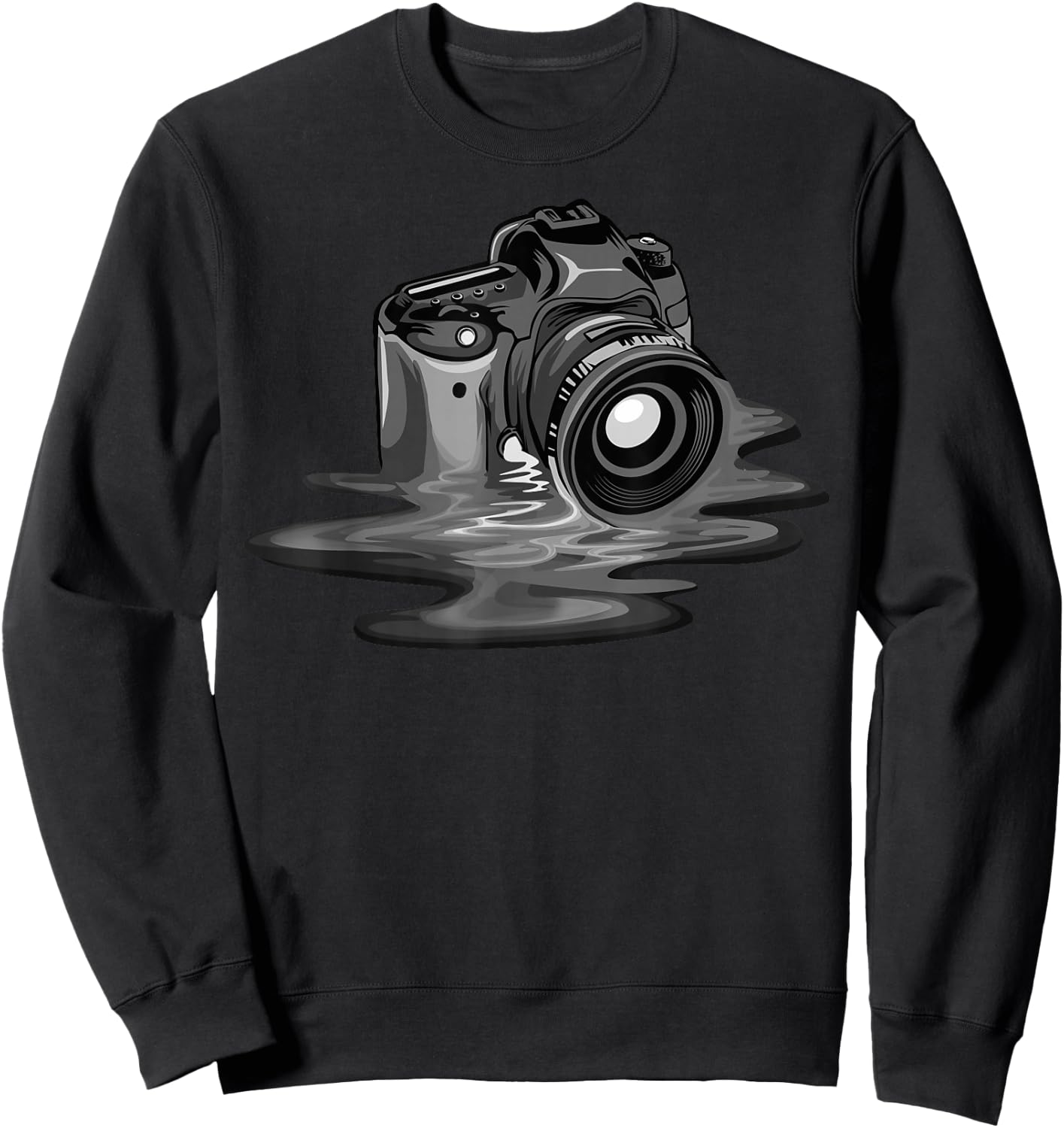 Funny Camera Gift Photographers Men Women Photography Sweatshirt - Sweatshirt | Black