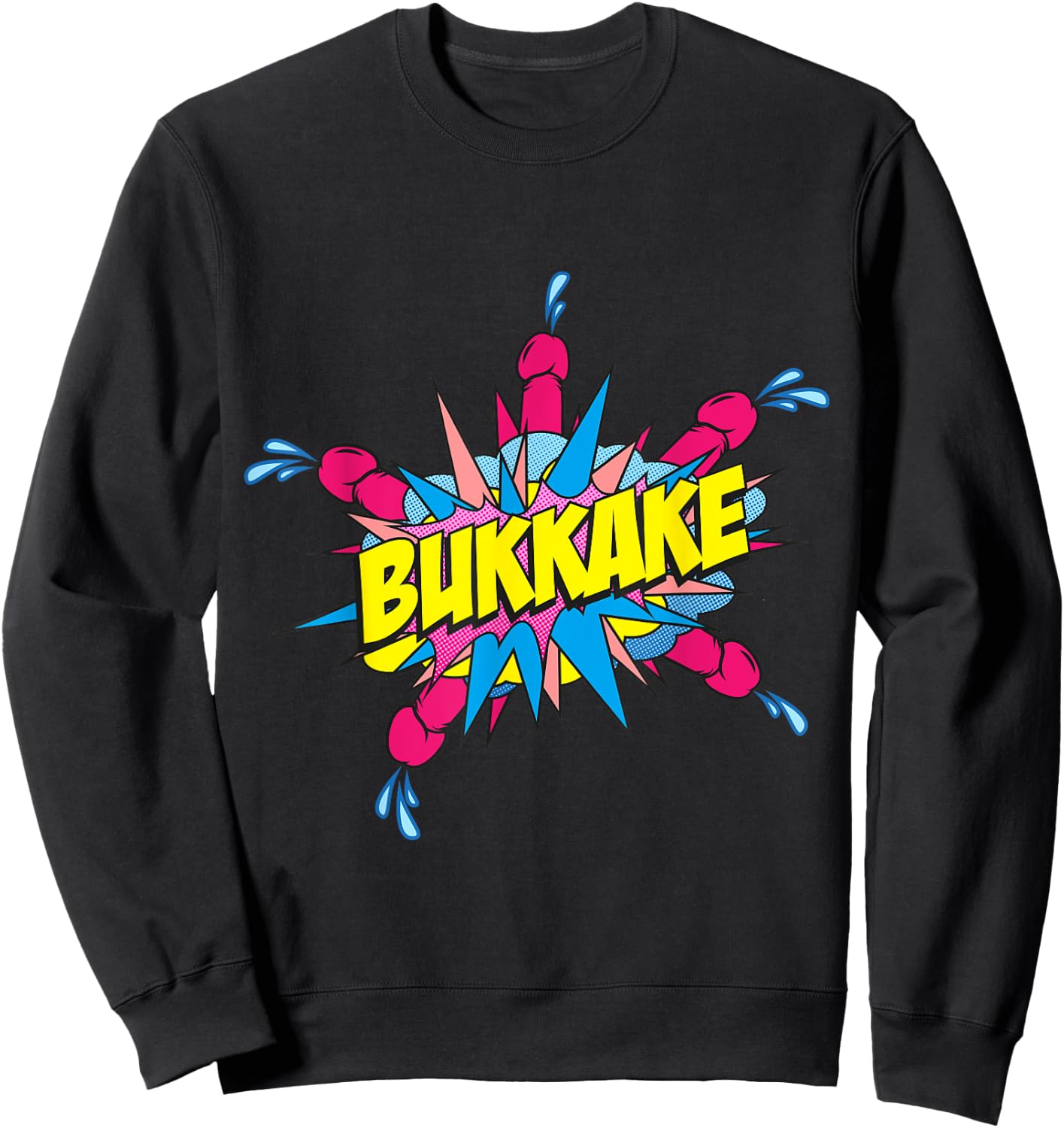 Bukkake! Behind the Shed Sweatshirt - Sweatshirt | Black