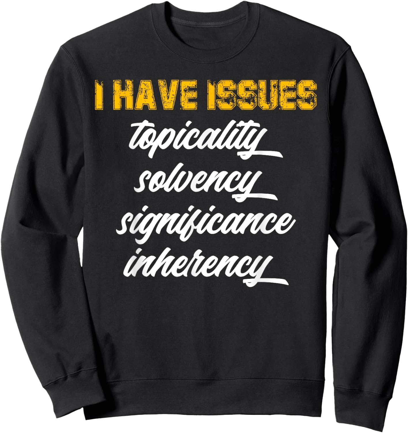 Debate Competition School Speech and Debate Team Debater Sweatshirt - Sweatshirt | Black