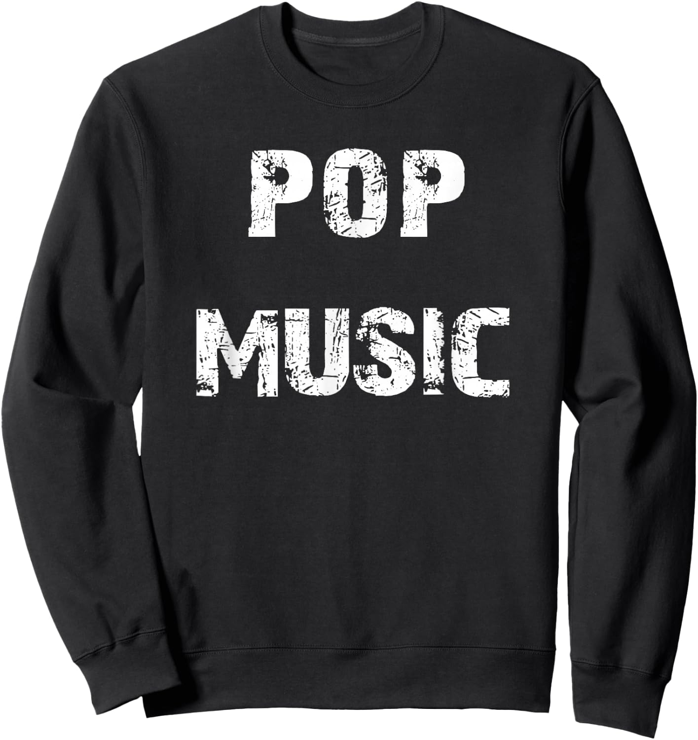 Pop Music Sweatshirt - Sweatshirt | Black