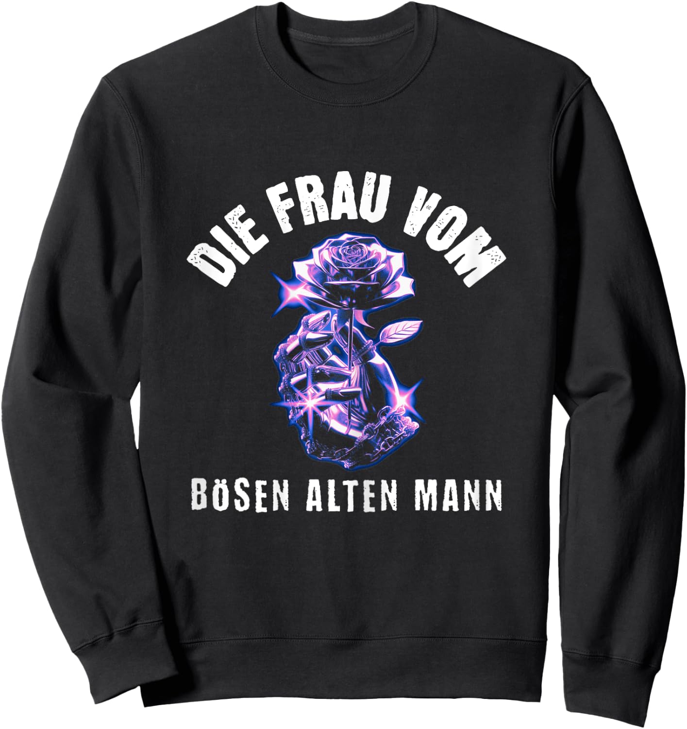 Die Frau Vom Bösen Alten Mann Sweatshirt - Sweatshirt | Black