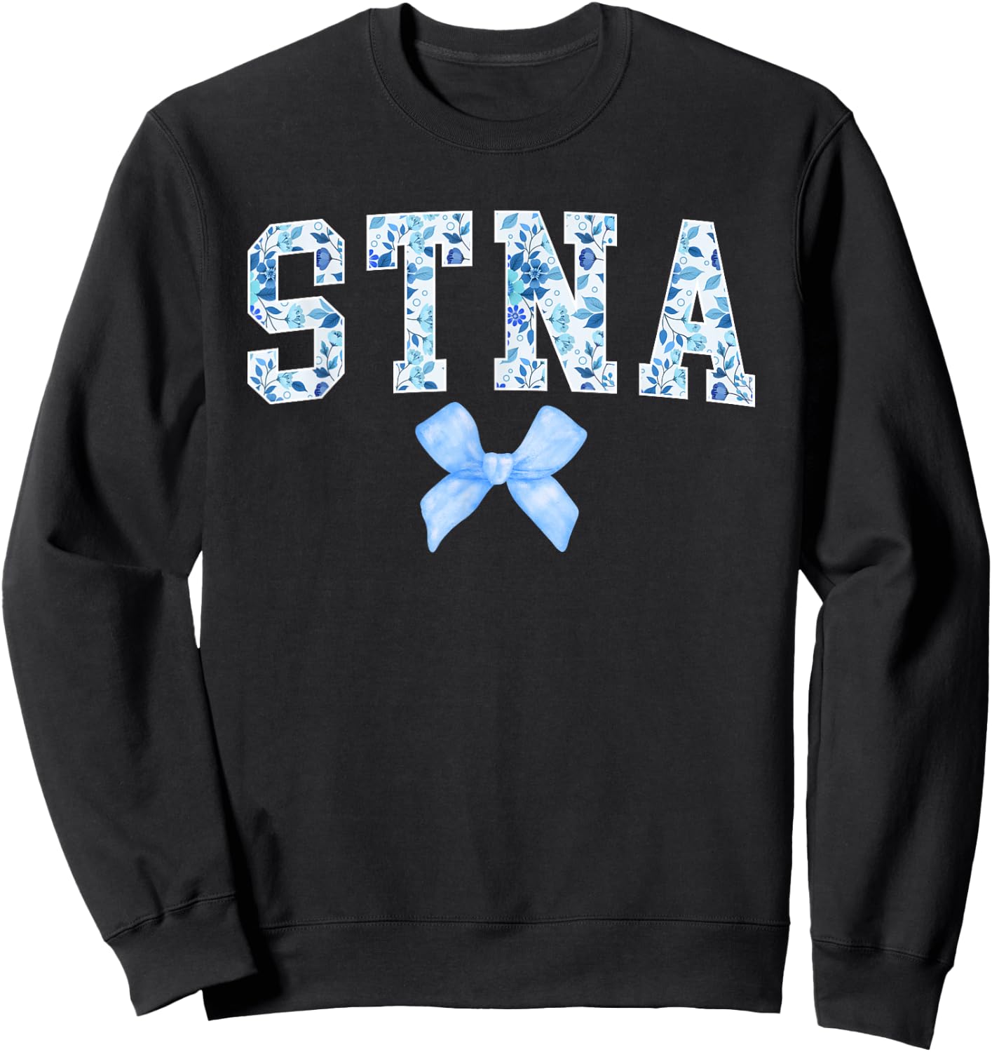 STNA Coquette State Tested Nursing Assistant STNA Nurse Sweatshirt - Sweatshirt | Black