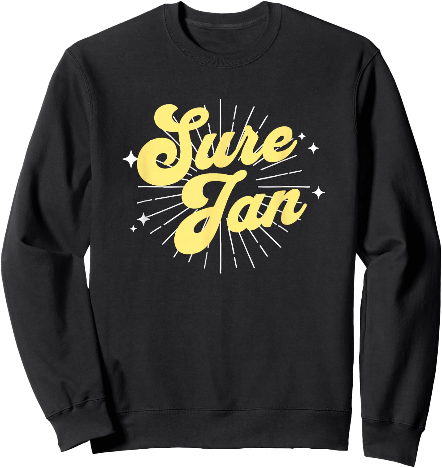 Sure Jan Sweatshirt - Sweatshirt | Black