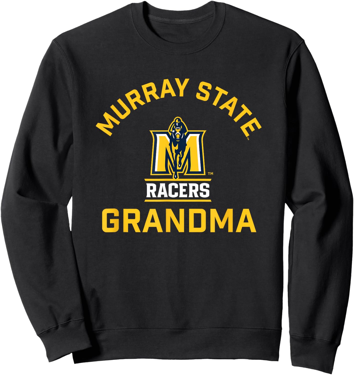 Murray State University Racers Arched Grandma Sweatshirt - Sweatshirt | Black