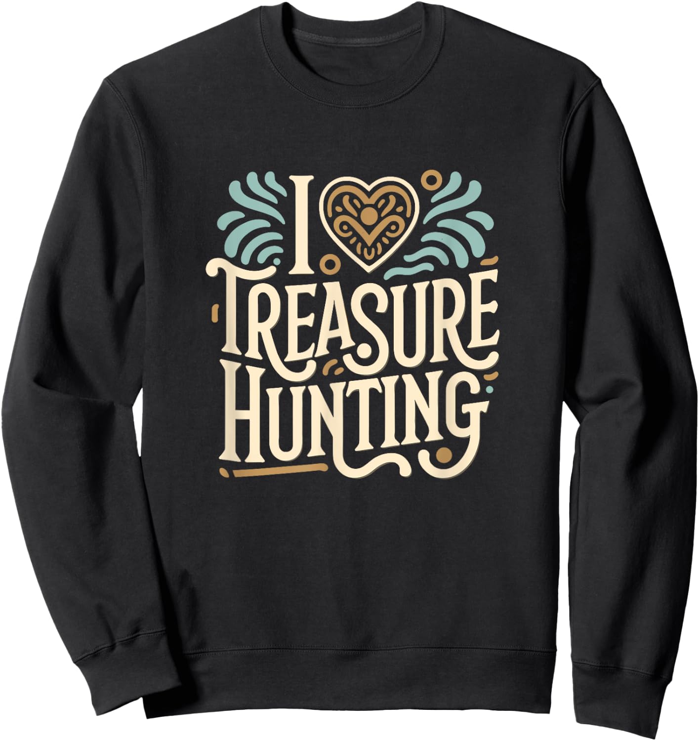 I Love Vintage Furniture Sweatshirt - Sweatshirt | Black