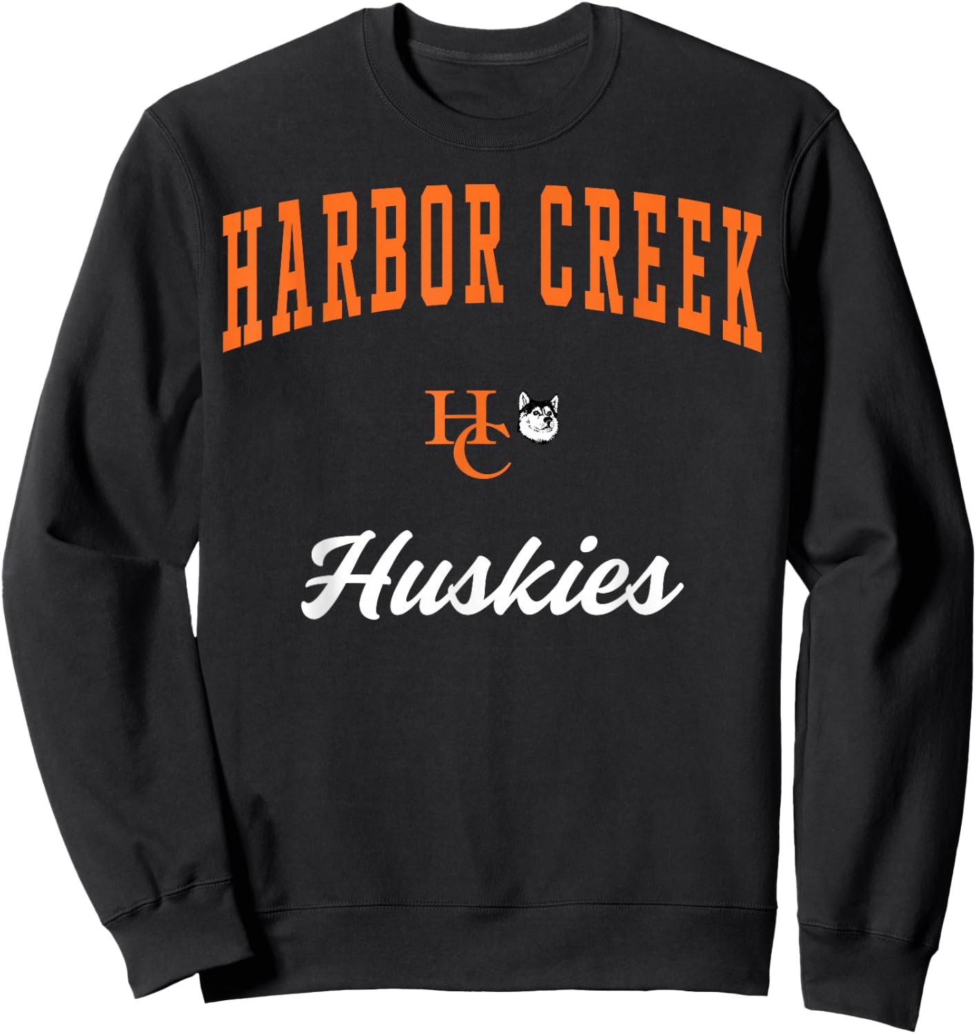 Harbor Creek High School Huskies Sweatshirt - Sweatshirt | Black