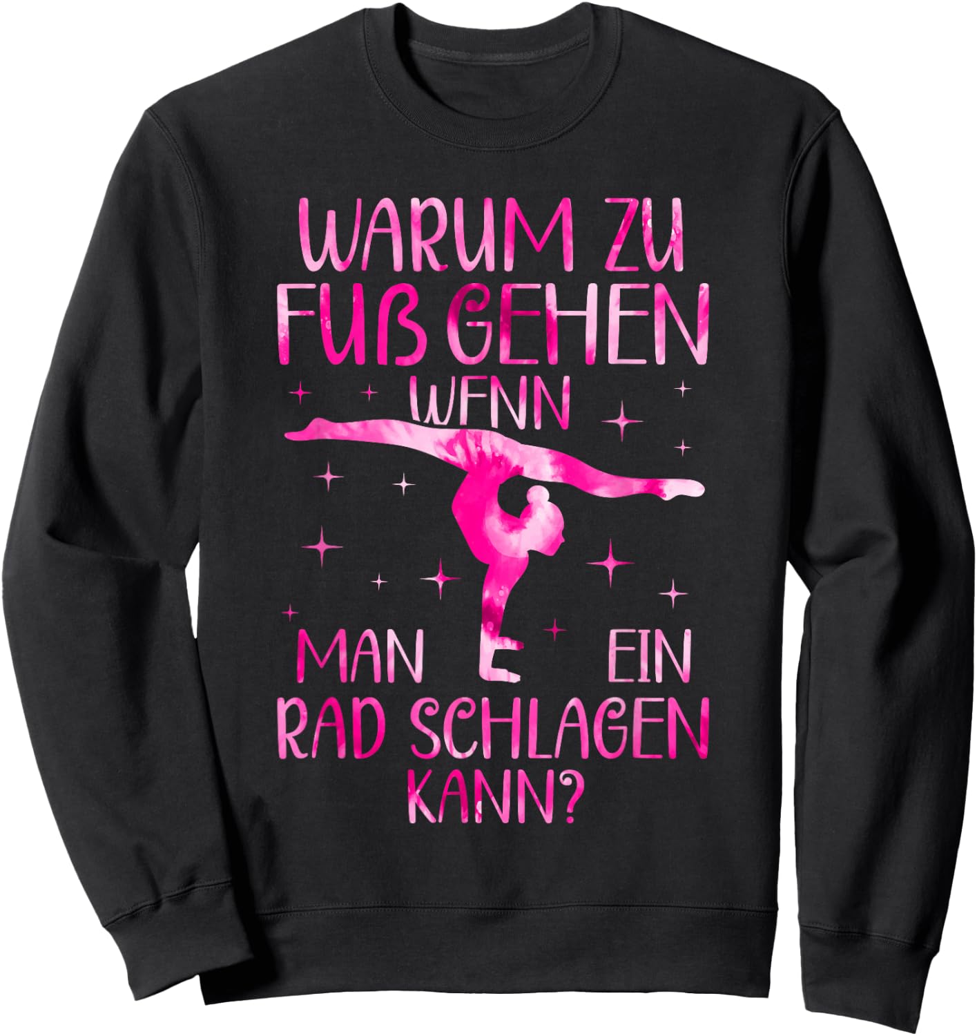 Acrobatic Gymnastics Gymnastics Girl's , black Sweatshirt - Sweatshirt | Black