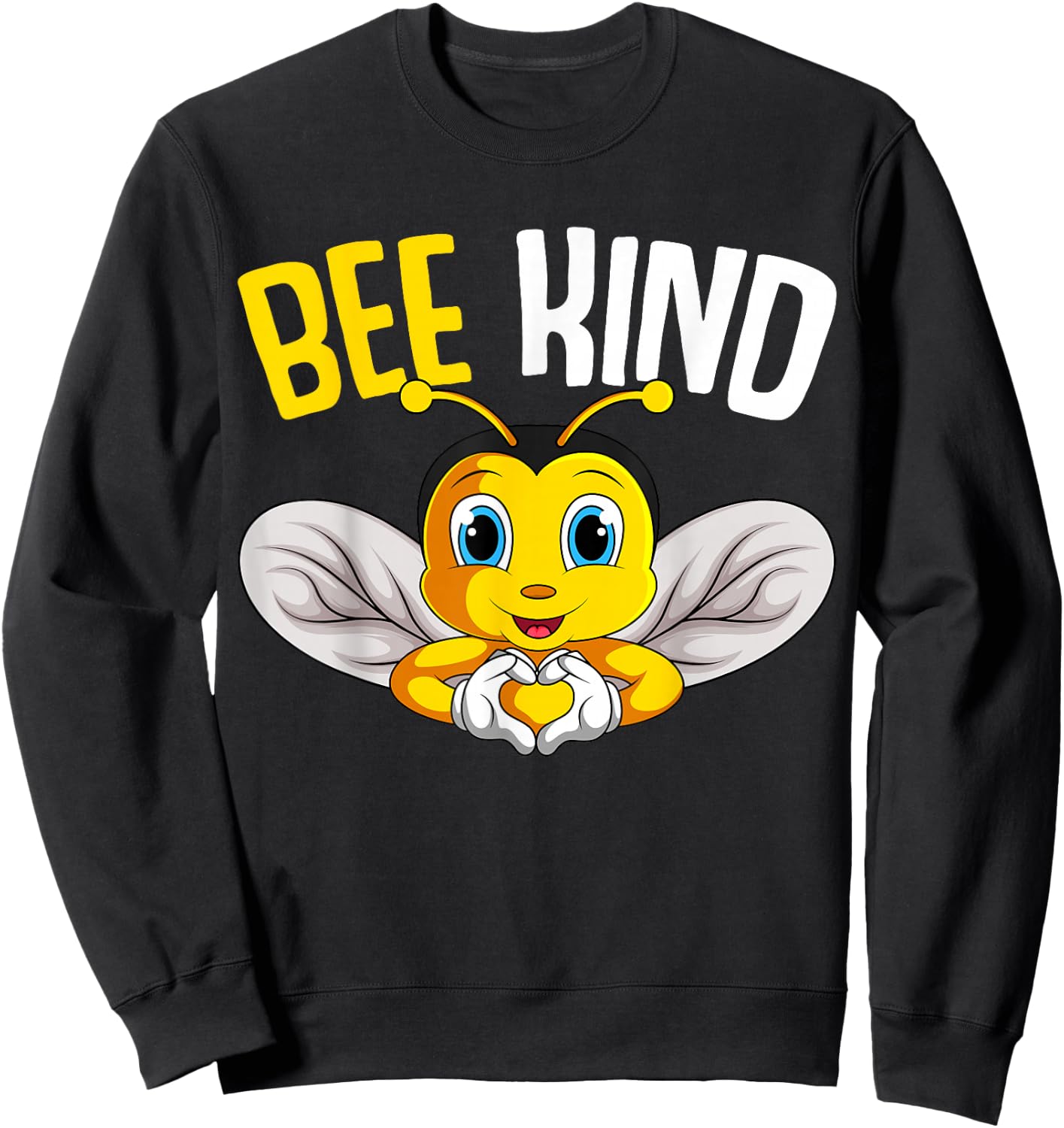Bee Child Bees Girls Children Women Sweatshirt - Sweatshirt | Black