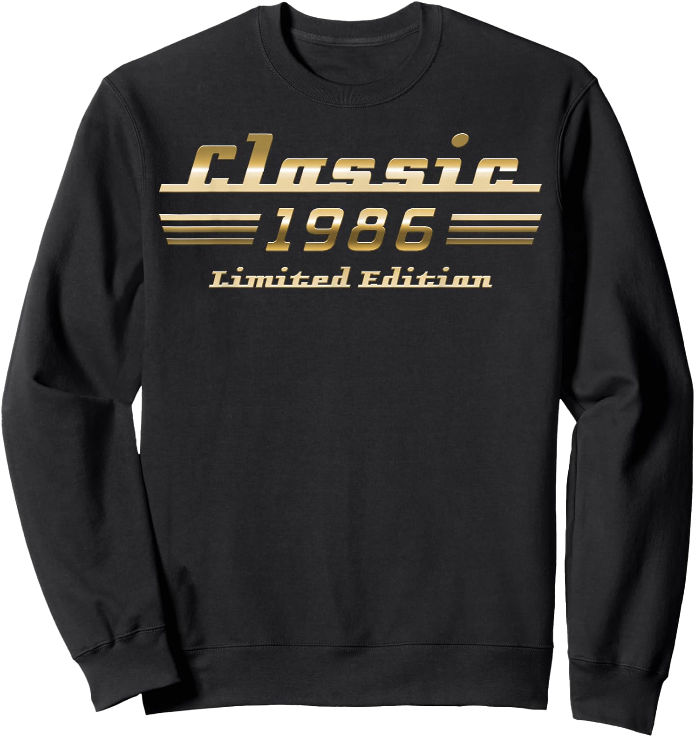 Classic 1986 Limited Edition Oldtimer 40. Geburtstag Sweatshirt - Sweatshirt | Black