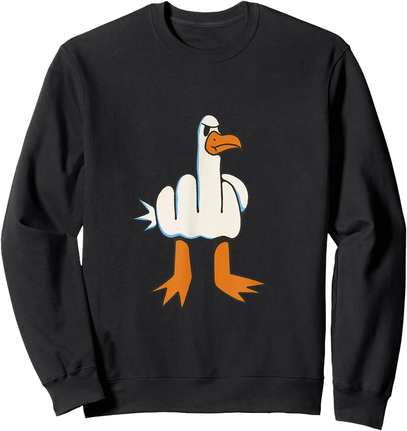 Duck You! Sweatshirt - Sweatshirt | Black