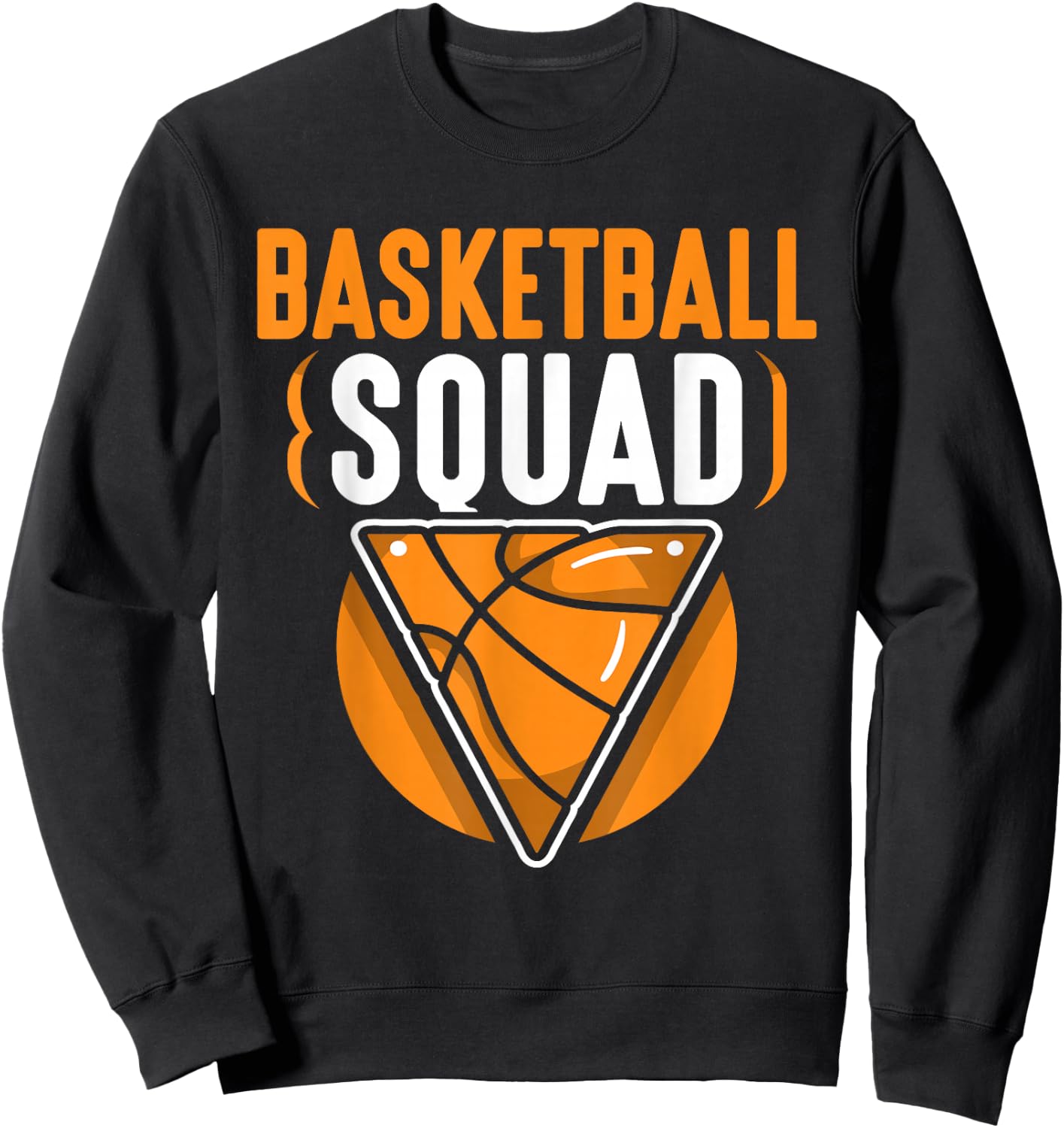 Basketball Squad Coach Team Match Player Sweatshirt - Sweatshirt | Black