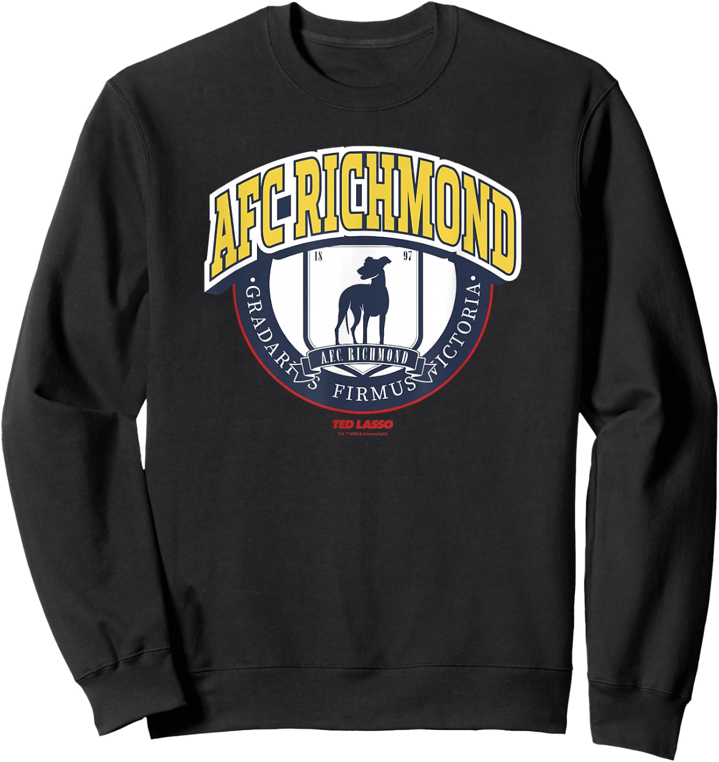 Ted Lasso AFC Richmond Gradarius Firmus Victoria Sweatshirt - Sweatshirt | Black