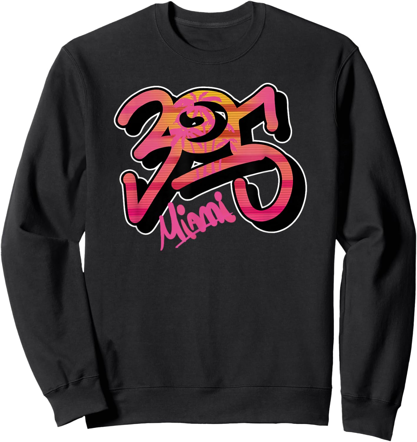 305 Miami Swag Sweatshirt - Sweatshirt | Black