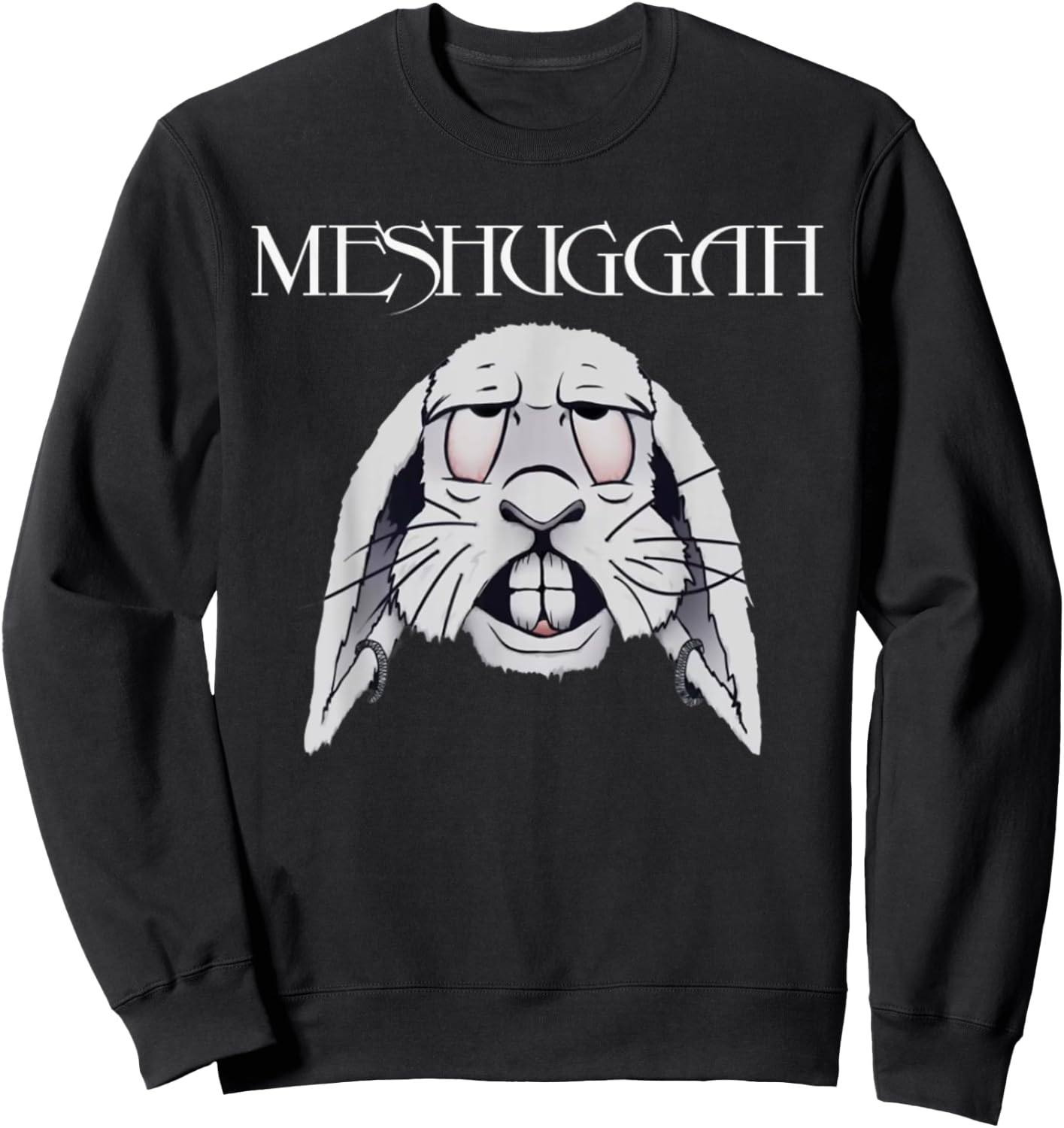 Meshuggah Graphic Design Gifts -Men gifts for Meshuggah fans Sweatshirt - Sweatshirt | Black