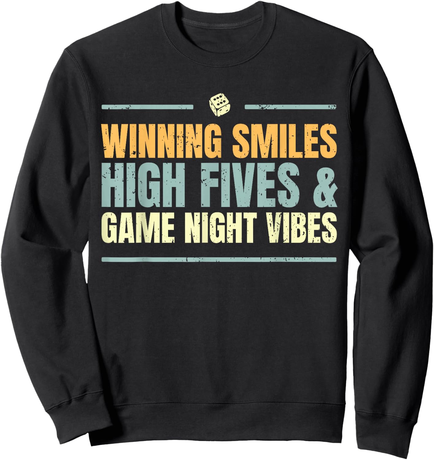 Family Game Night Host I Family Board Game Night Sweatshirt - Sweatshirt | Black