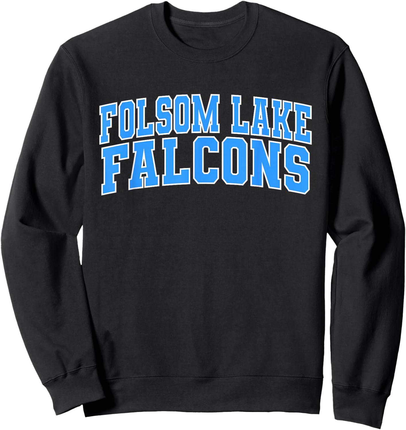 Folsom Lake College Apparel Sports Fan Sweatshirt - Sweatshirt | Black