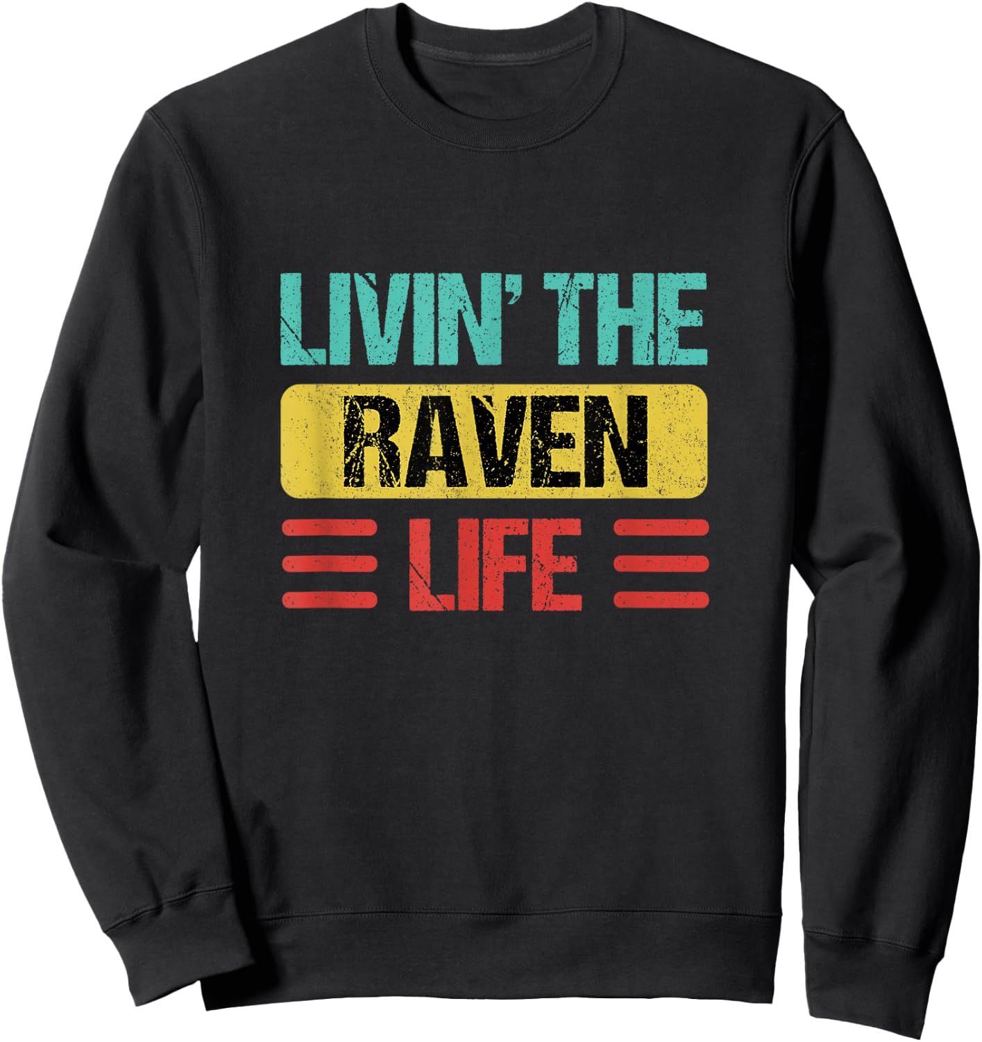 Raven Name Sweatshirt - Sweatshirt | Black
