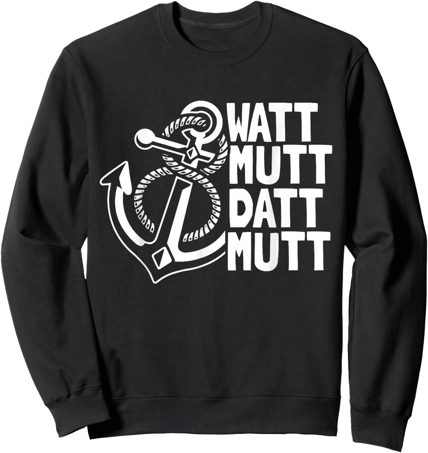 Nordlicht Norddeutsch Moin Plattdeutsch Nordsee Ostsee Sweatshirt - Sweatshirt | Black