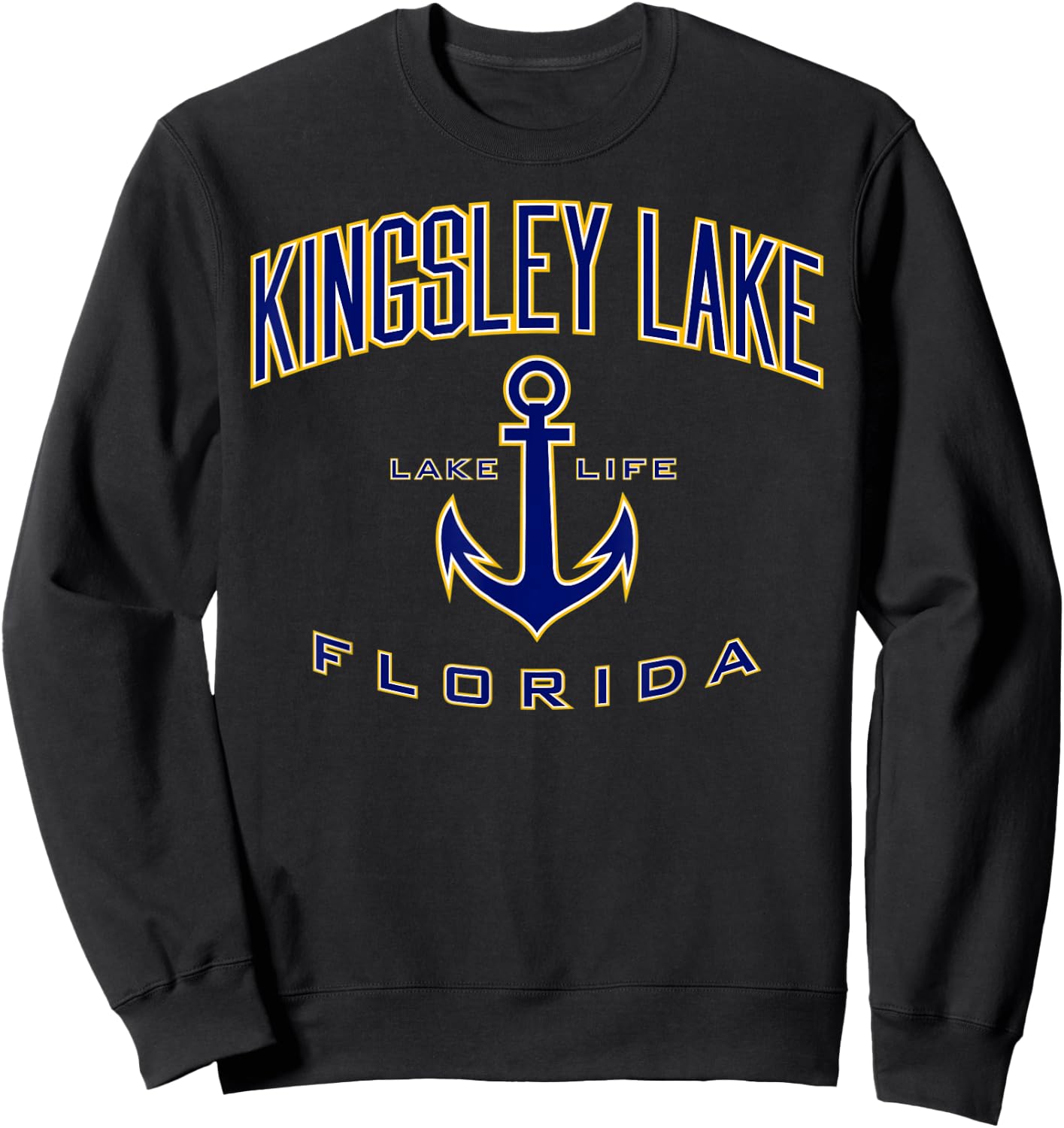 Kingsley Lake FL Sweatshirt - Sweatshirt | Black