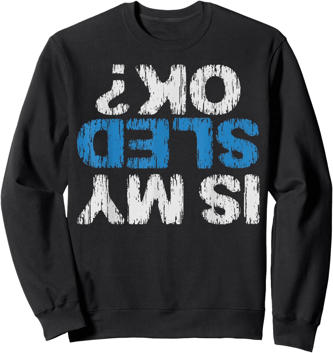 Is my sled ok, Funny Winter-Snow-Sport Sweatshirt - Sweatshirt | Black