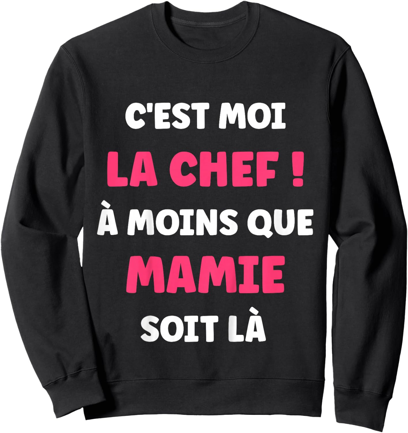 Child I'm the Chef Funny Granny Little Girl Child , Black, 2 Sweatshirt - Sweatshirt | Black
