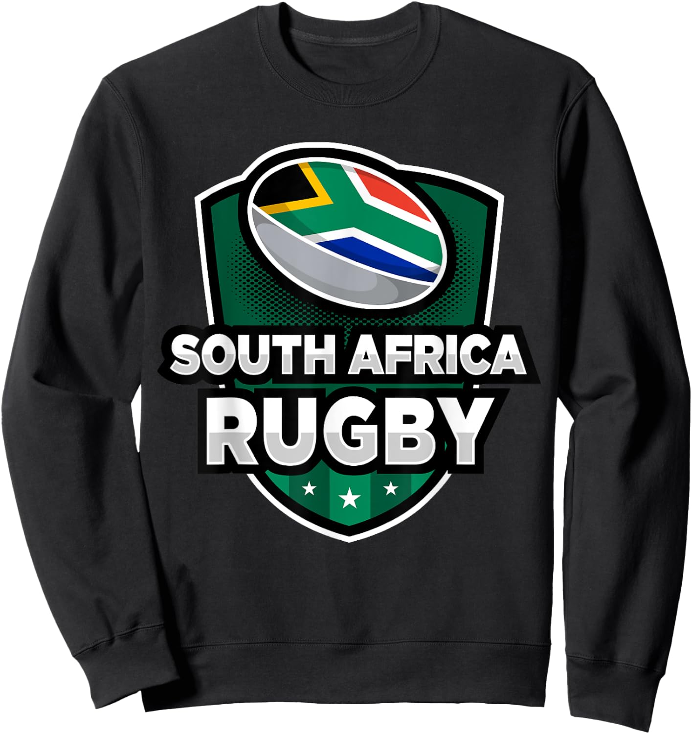 South Africa Rugby South African Rugby Enthusiasts Sweatshirt - Sweatshirt | Black