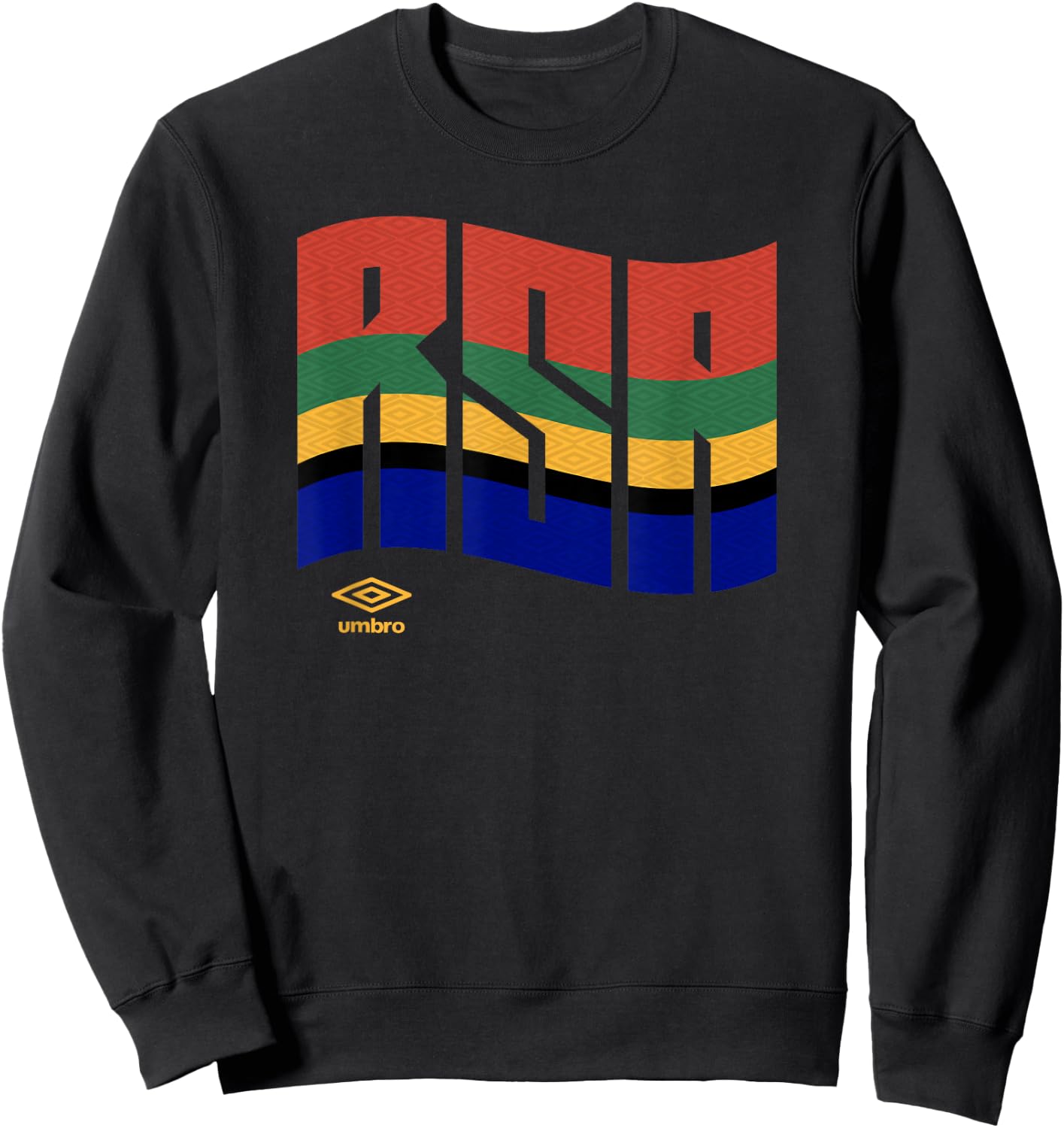 Umbro International Soccer Wavy South Africa Logo Sweatshirt - Sweatshirt | Black