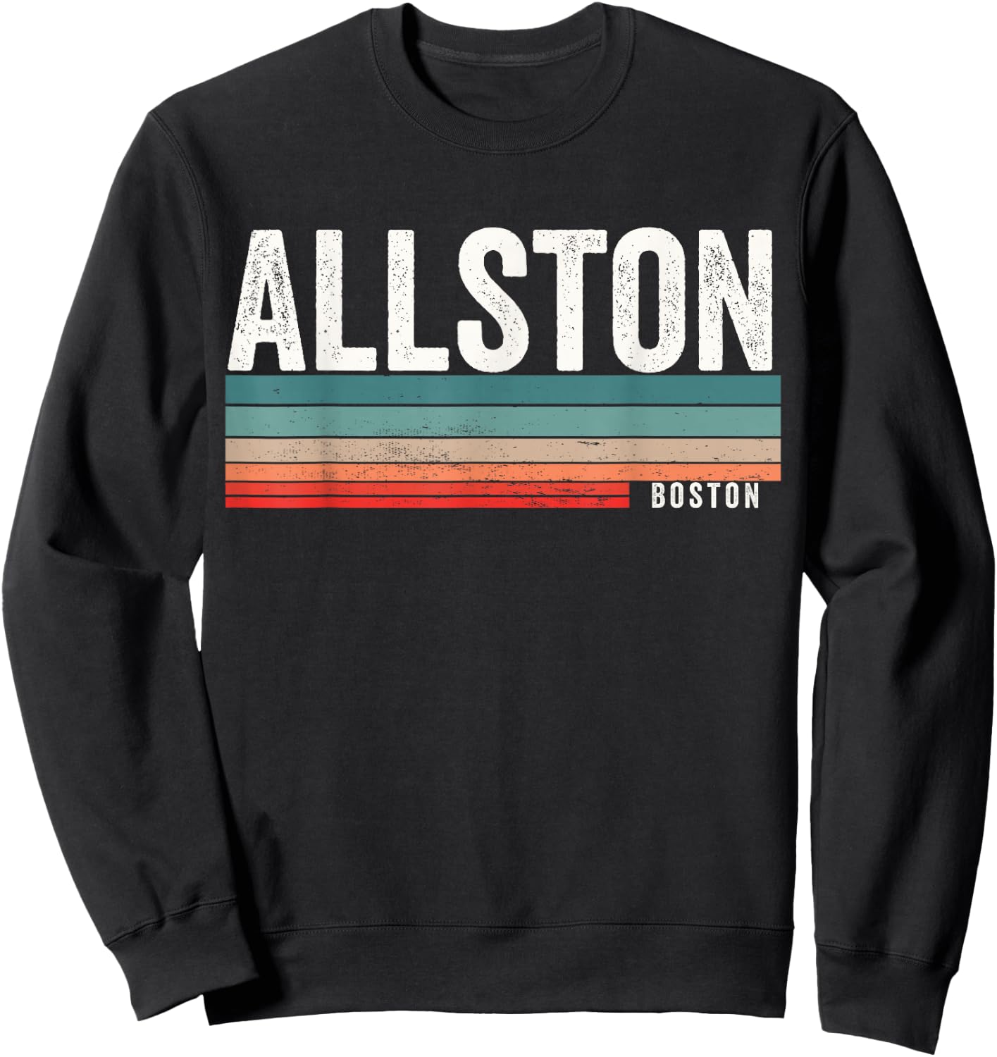 Allston Boston Massachusetts, Allston Sweatshirt - Sweatshirt | Black
