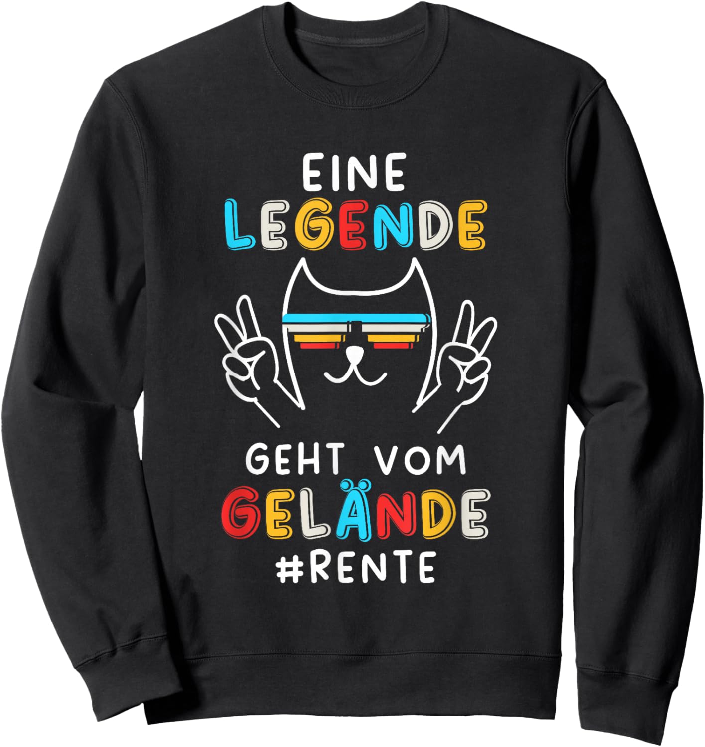 A Legend Goes From Terrain Retirement 2024 , black Sweatshirt - Sweatshirt | Black