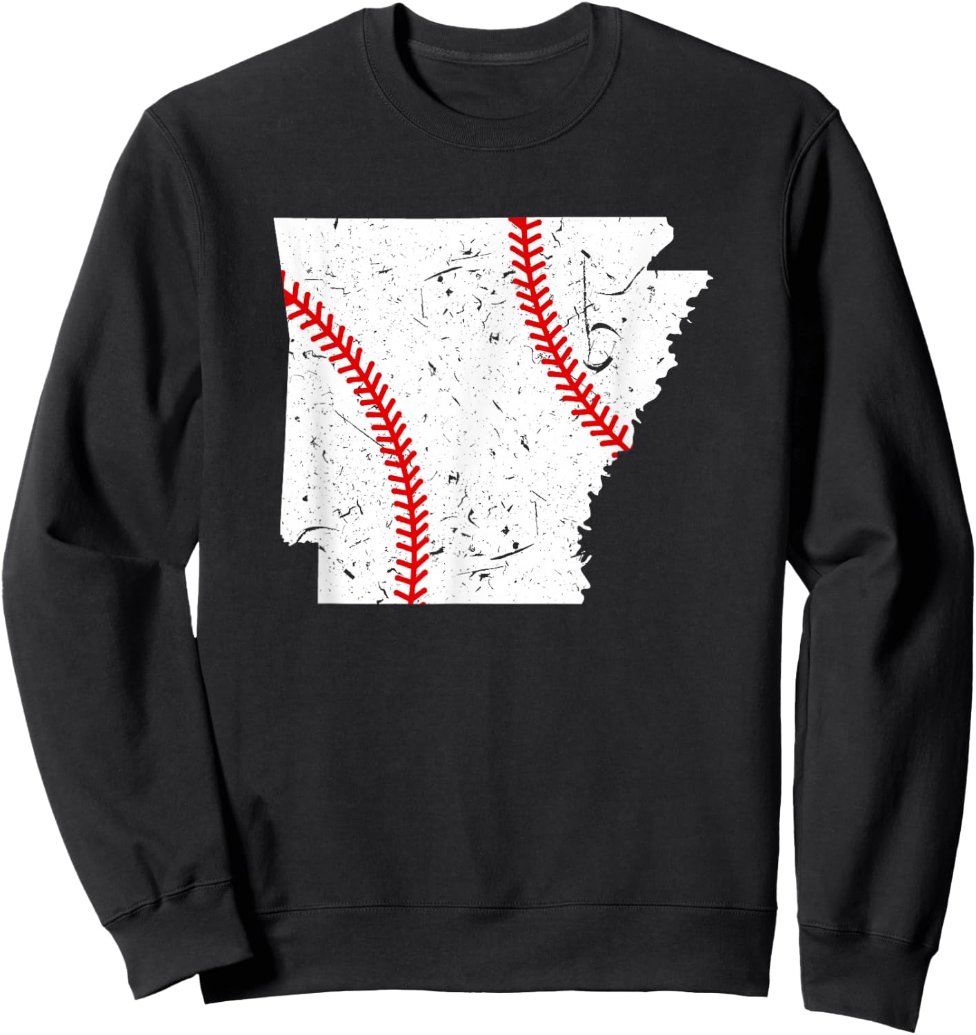 Awesome Arkansas Baseball Sweatshirt - Sweatshirt | Black