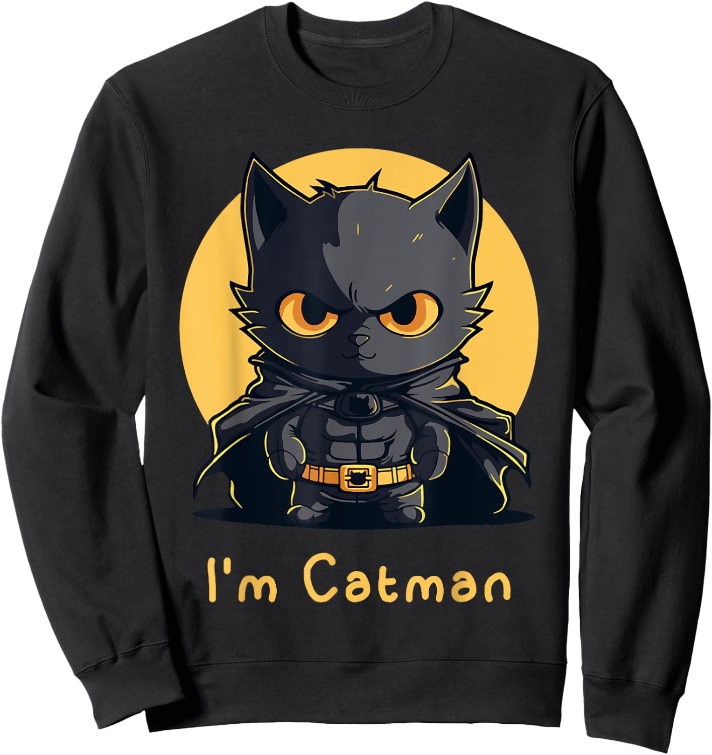 I'm Catman Sweatshirt - Sweatshirt | Black