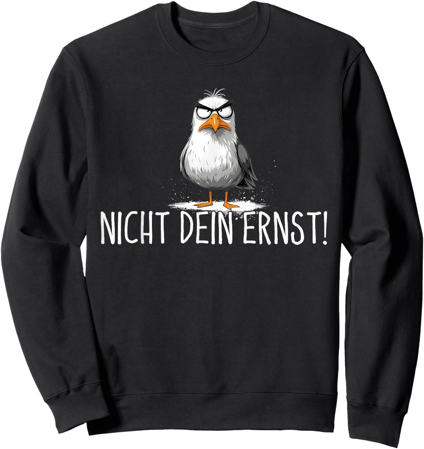 Nicht Dein ernst Sweatshirt - Sweatshirt | Black