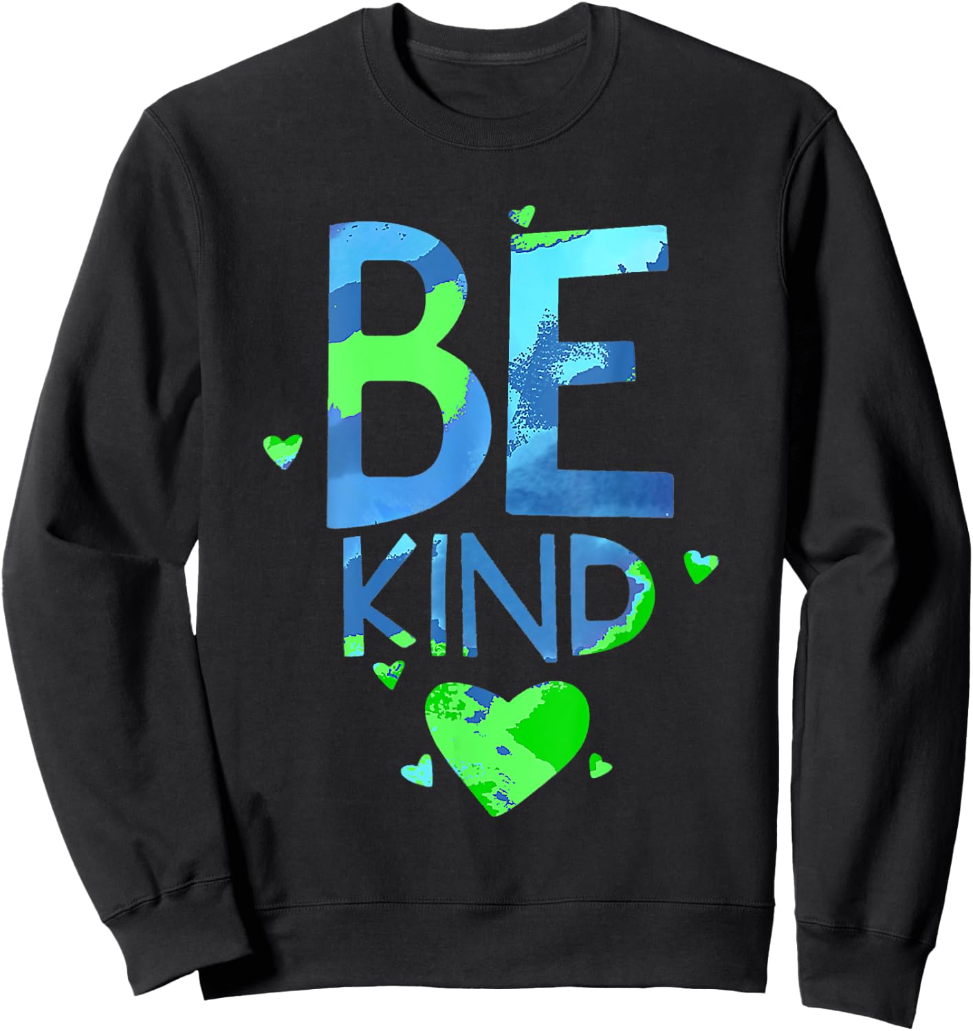 World Kindness Unity Day Anti-bullying Be Nice Kind Earth Sweatshirt - Sweatshirt | Black