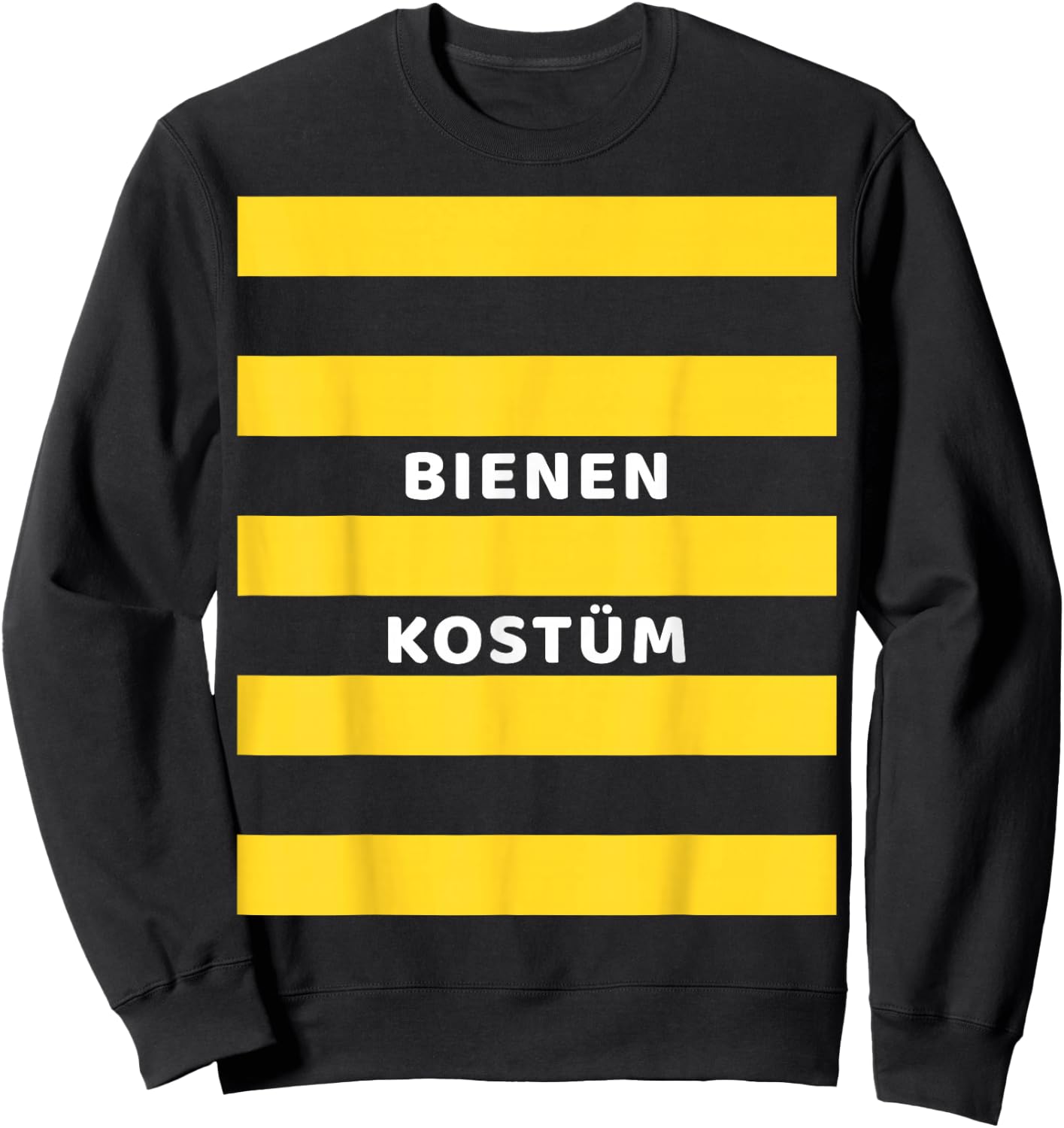 Bee Costume for Carnival and Fancy Dress , black Sweatshirt - Sweatshirt | Black