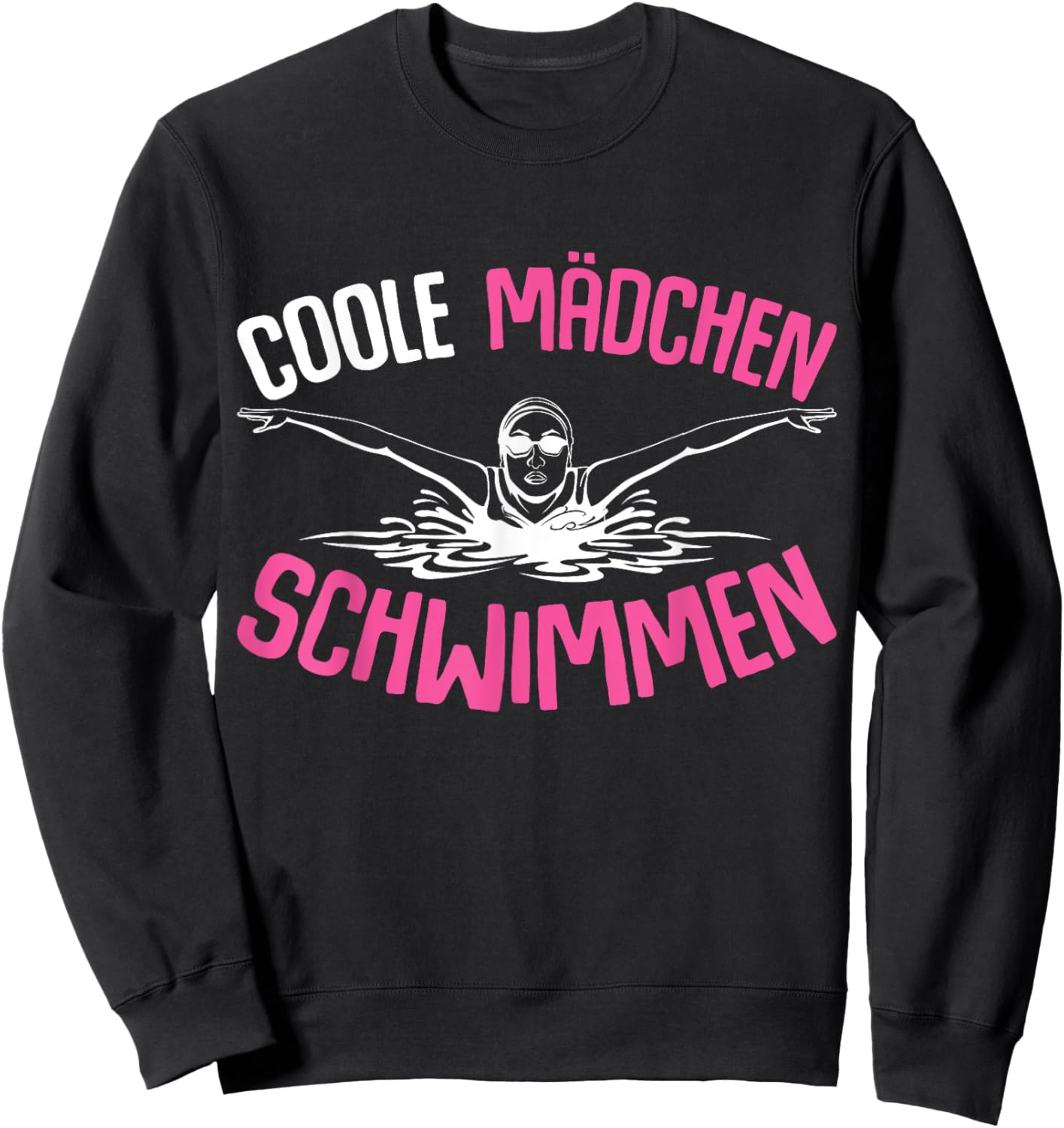 Cool Girls' Swimming Swimming Children's , black Sweatshirt - Sweatshirt | Black