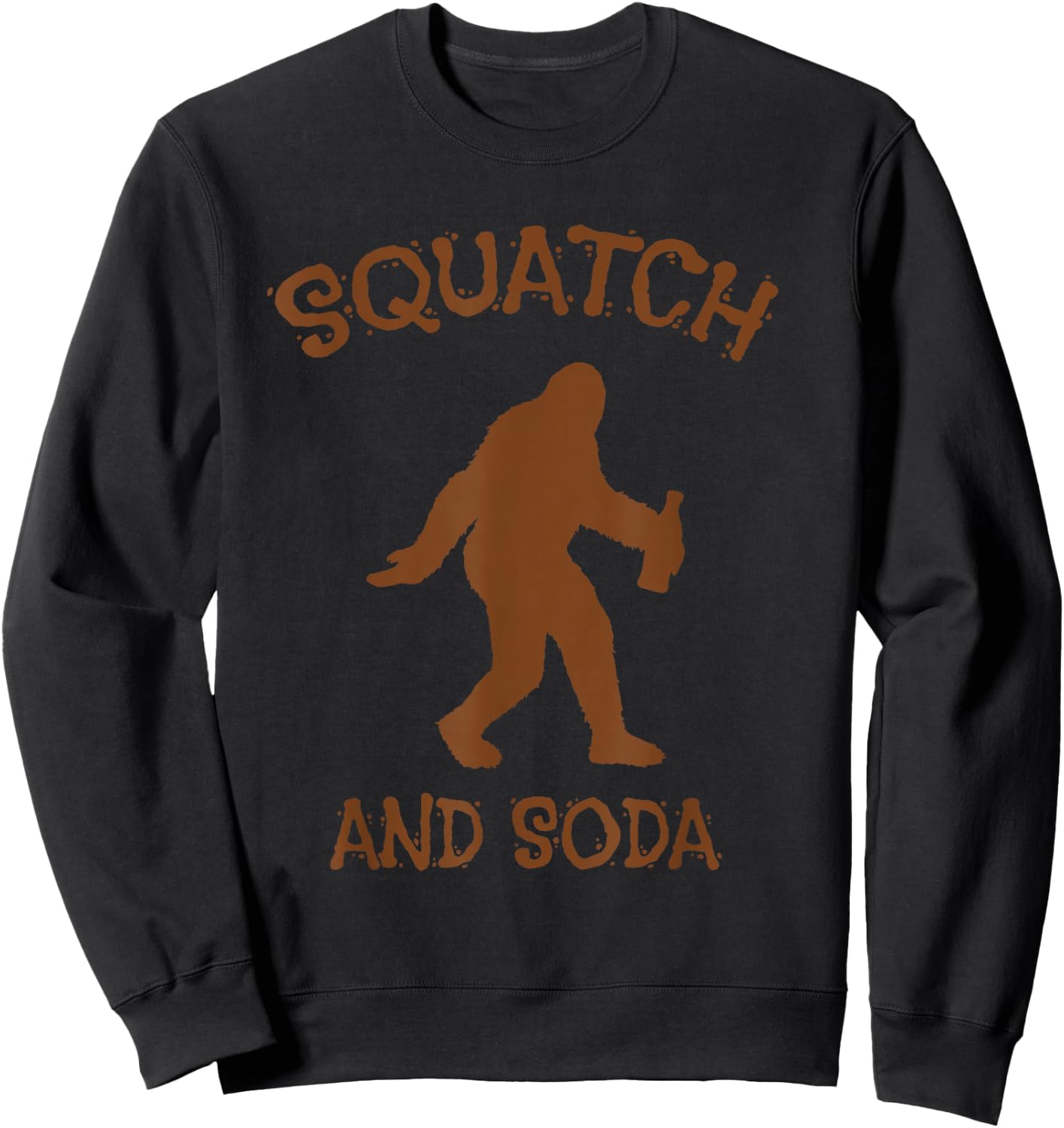 Squatch And Soda Sweatshirt - Sweatshirt | Black