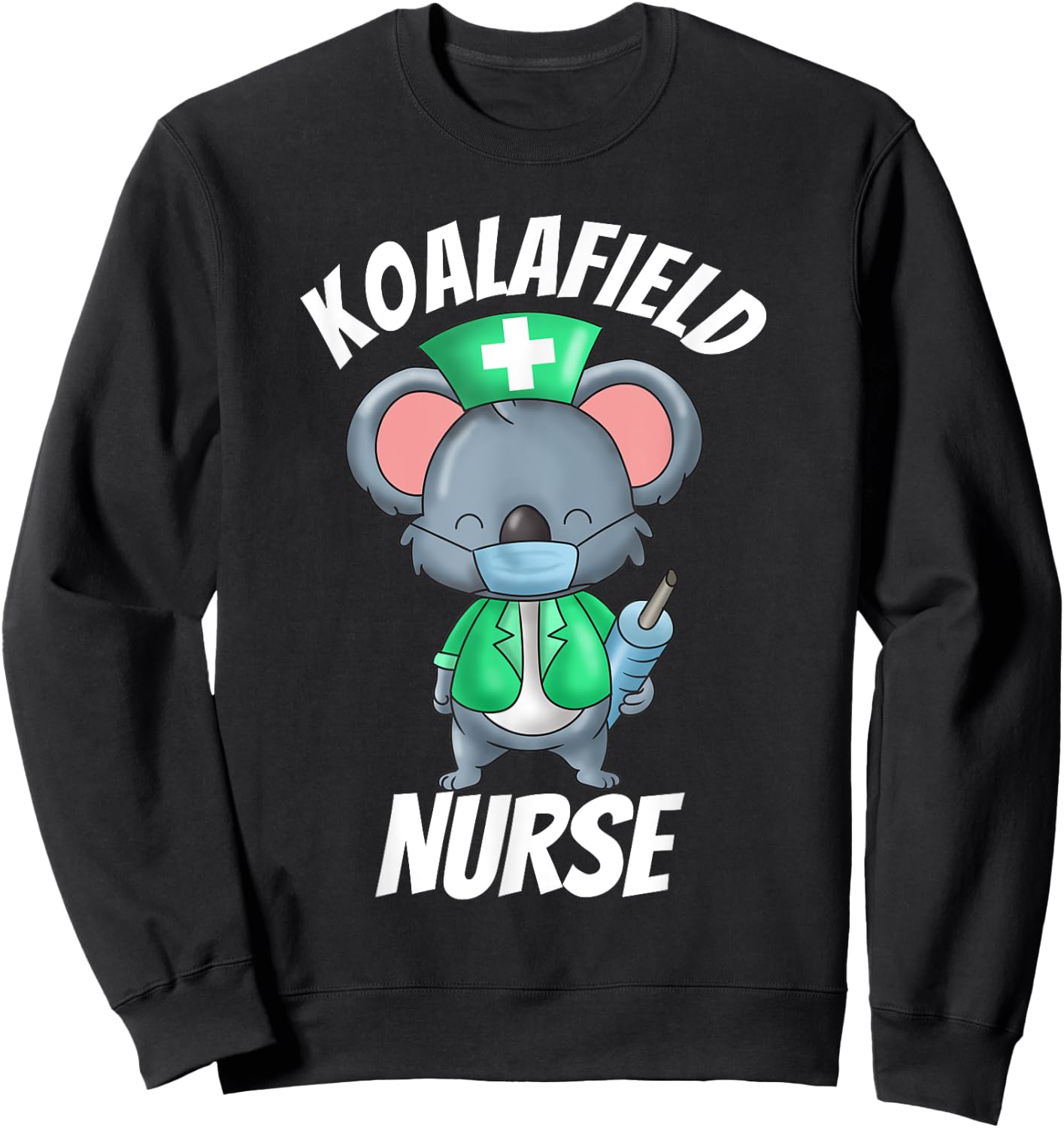 Koalafield Nurse Sweatshirt - Sweatshirt | Black