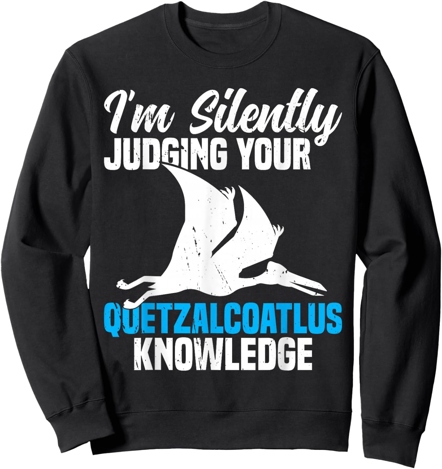 Quetzalcoatlus Sweatshirt - Sweatshirt | Black