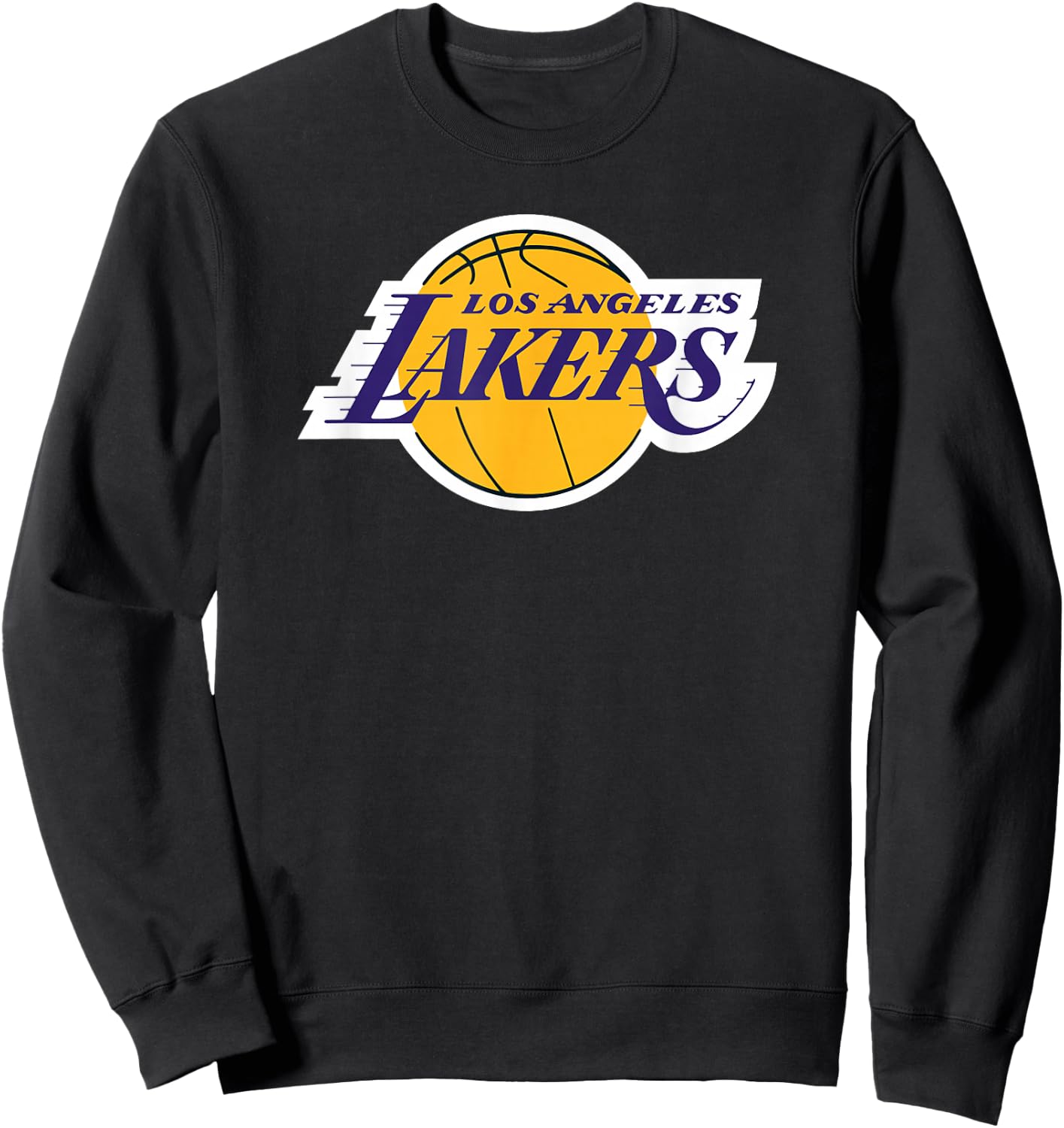 NBA Los Angeles Lakers Offizielles Lizenzprodukt Sweatshirt - Sweatshirt | Black