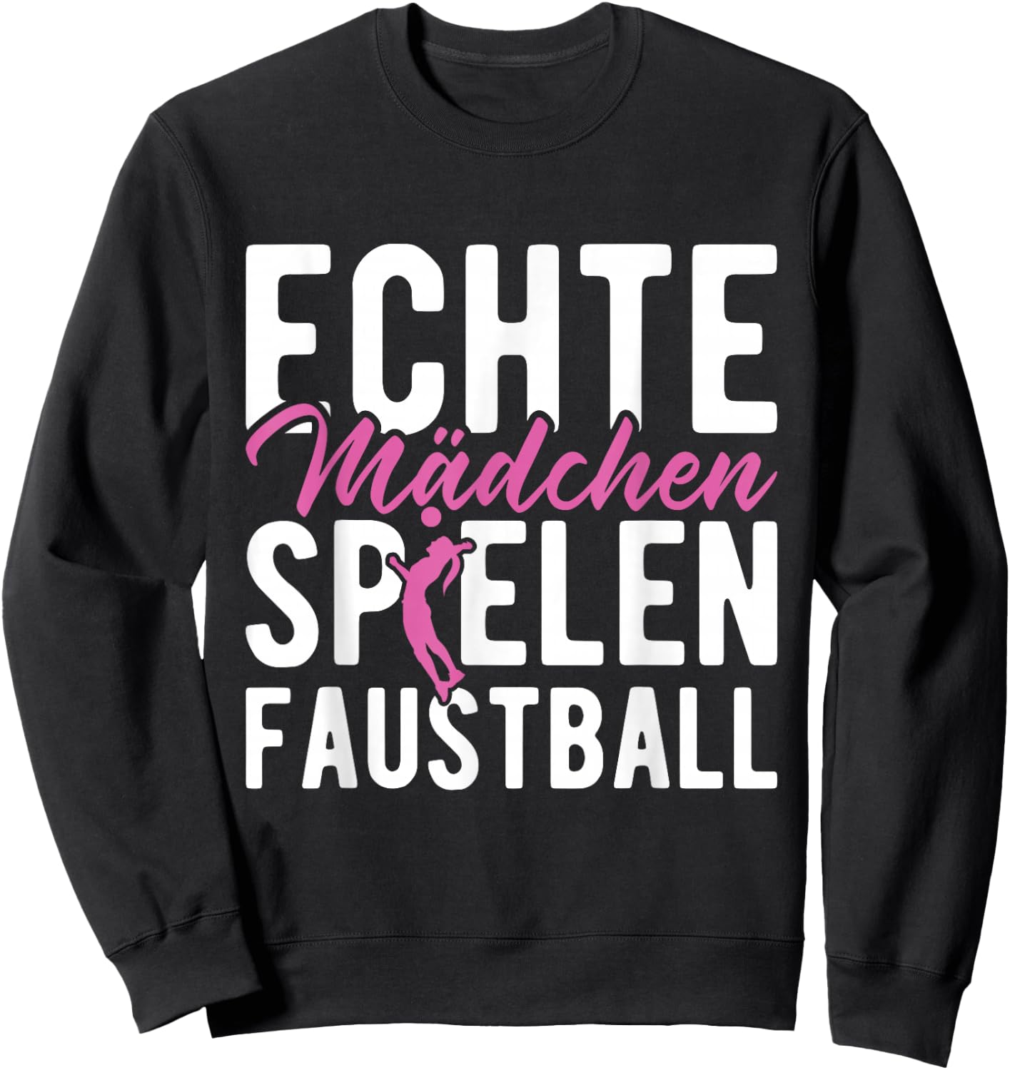 Fistball Ball Fistball Player Fistball Fistball , black Sweatshirt - Sweatshirt | Black