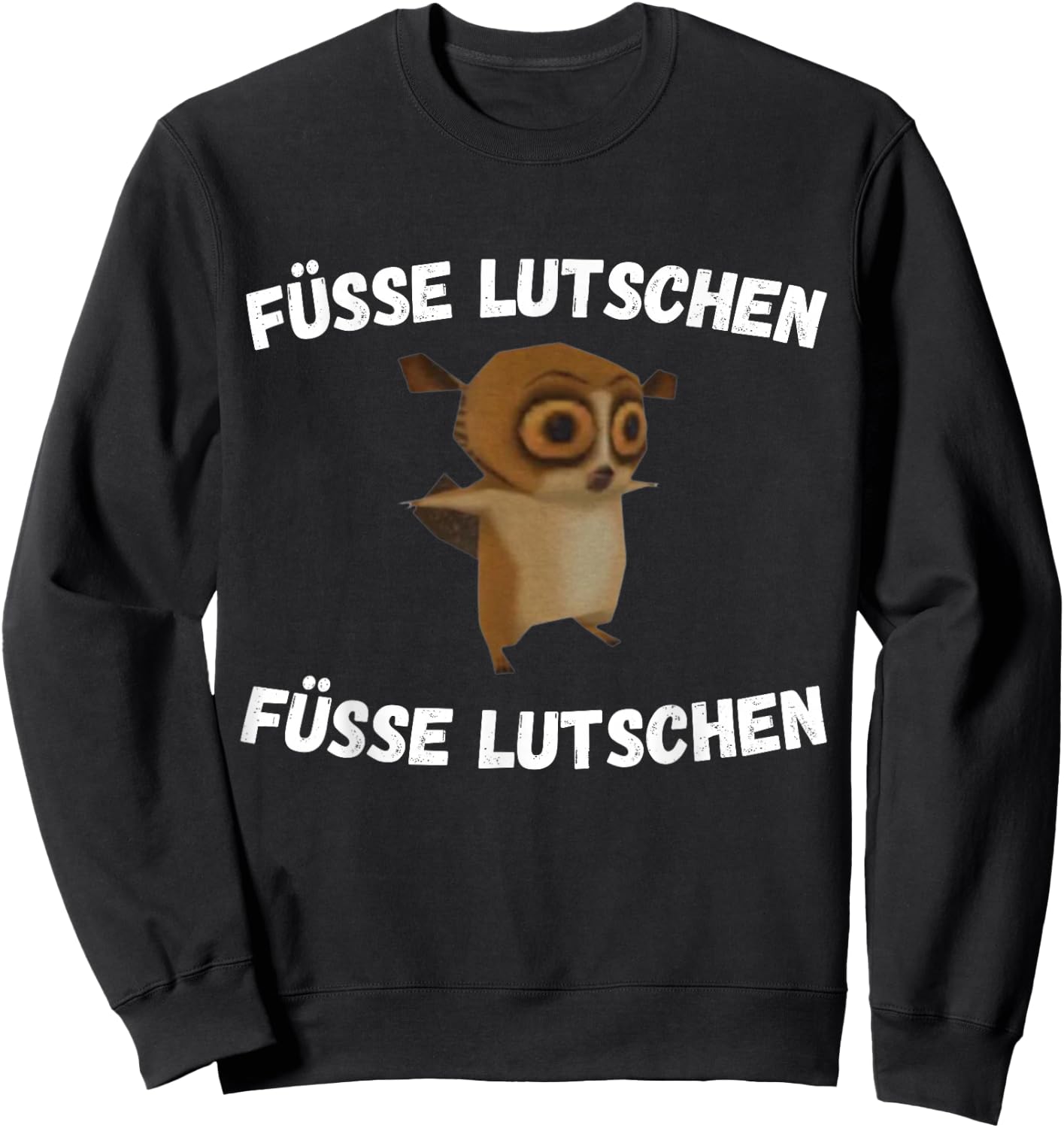Fun with Feet, black Sweatshirt - Sweatshirt | Black