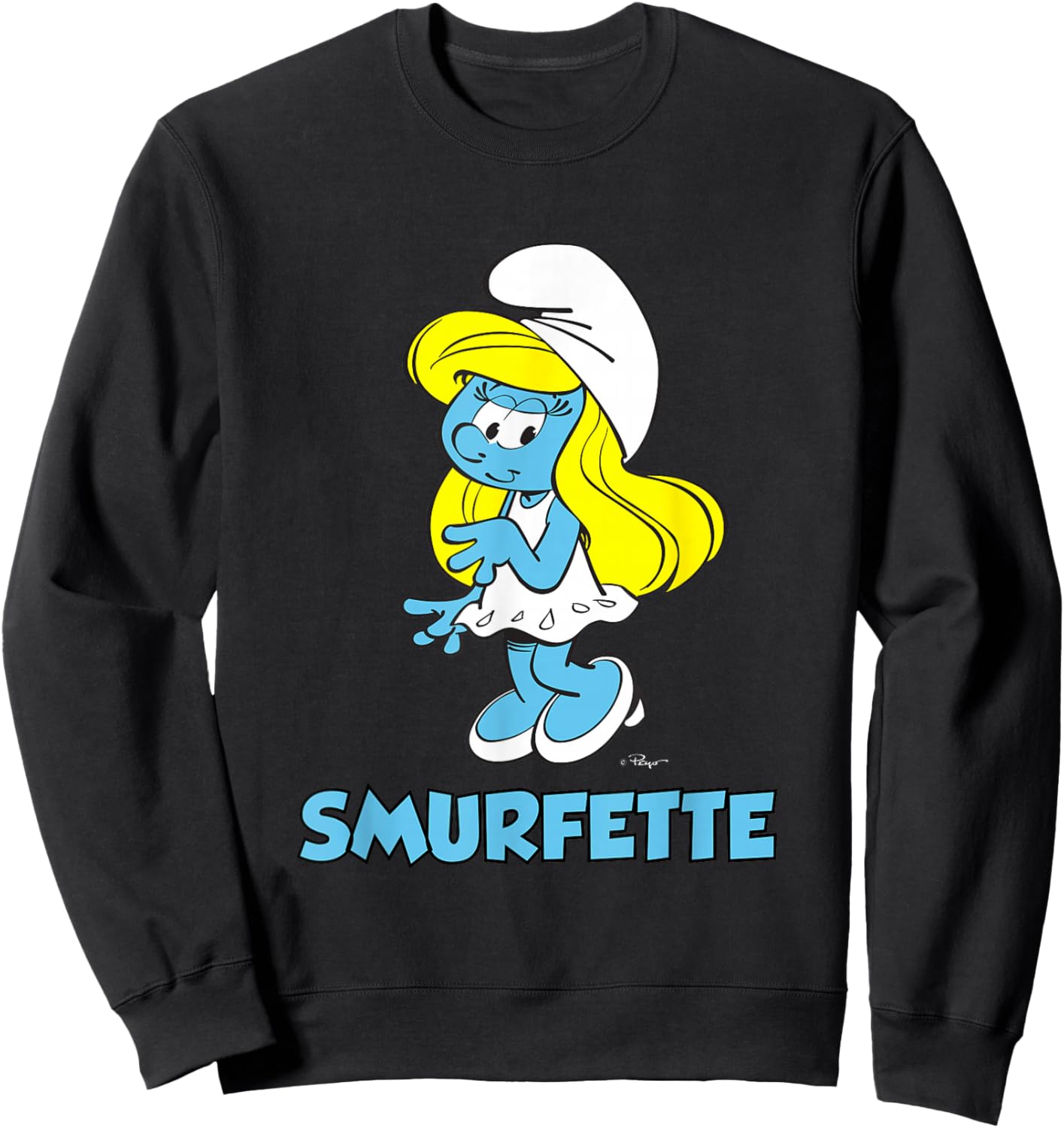 Smurfette The Smurfs , Black Sweatshirt - Sweatshirt | Black