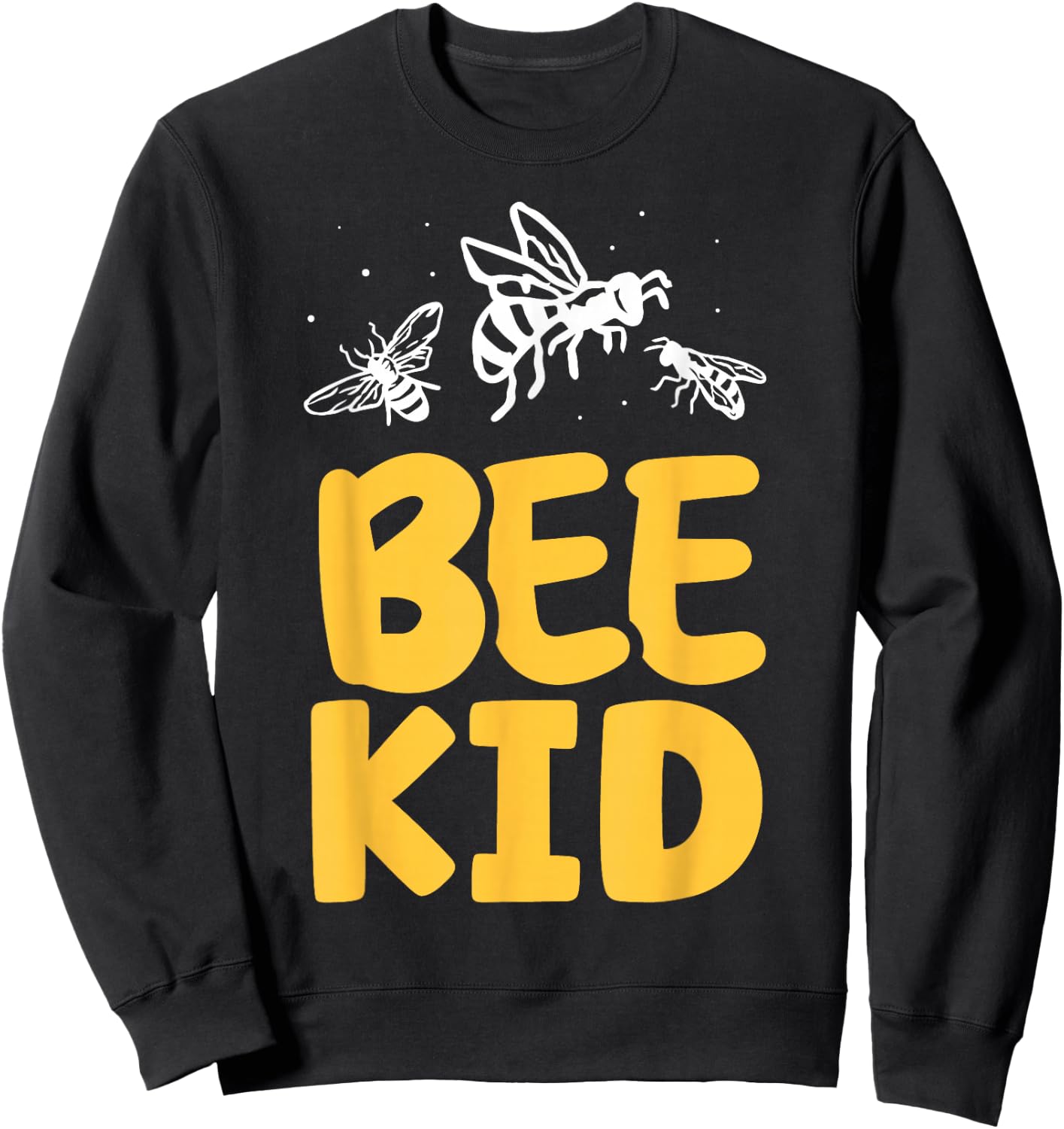 Bee Kid Beekeeper Honeybee Bees Hive Bee Sweatshirt - Sweatshirt | Black