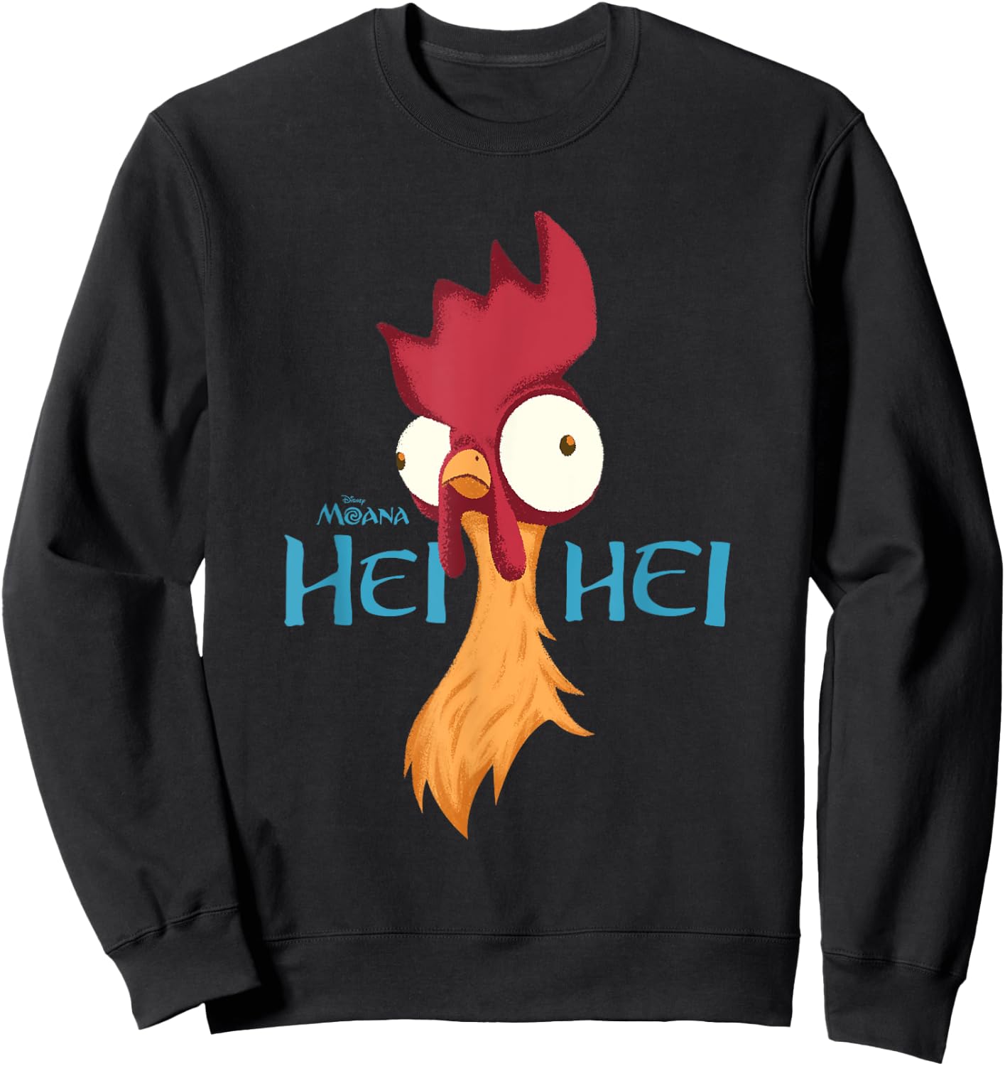 Moana Hei Hei Sweatshirt - Sweatshirt | Black