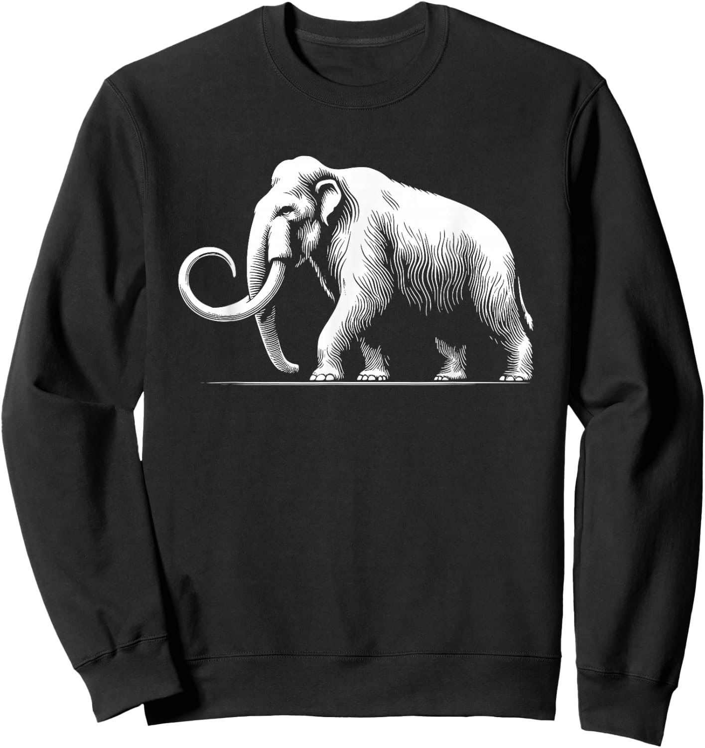 Mammoth Dad Mom Lover - Monochromatic Mammut , black Sweatshirt - Sweatshirt | Black