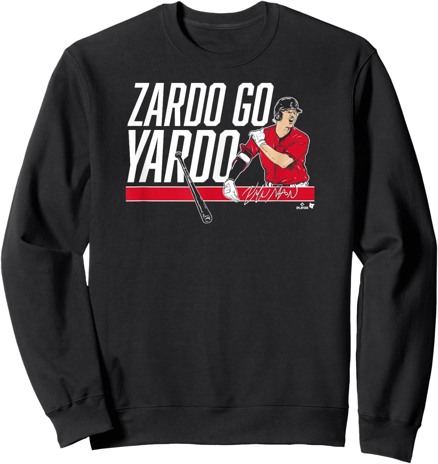 Kyle Manzardo - Yardo Go Yardo - Cleveland Baseball Sweatshirt - Sweatshirt | Black