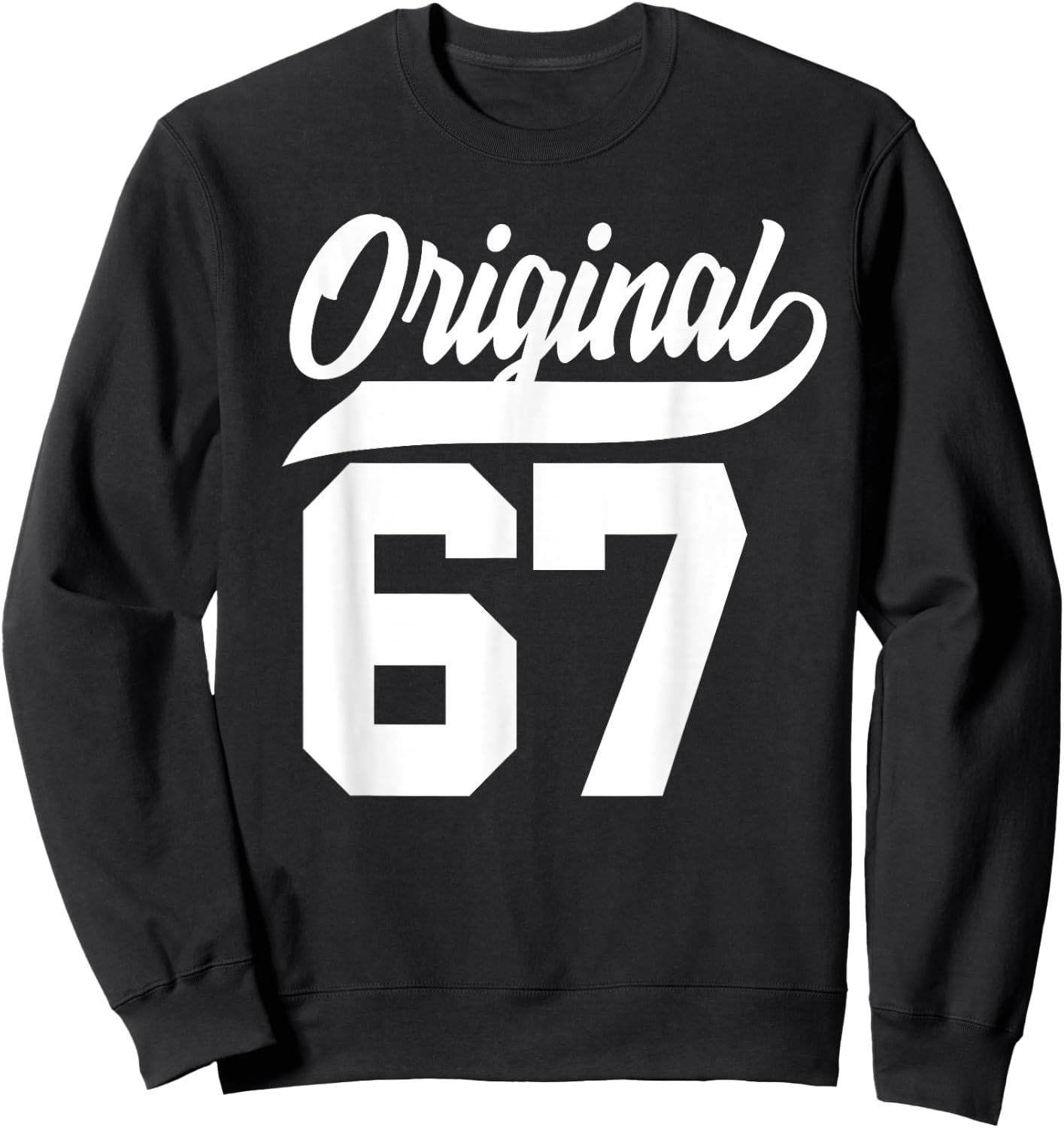 58th Birthday Gift Man Woman Original Vintage 1967 Sweatshirt - Sweatshirt | Black