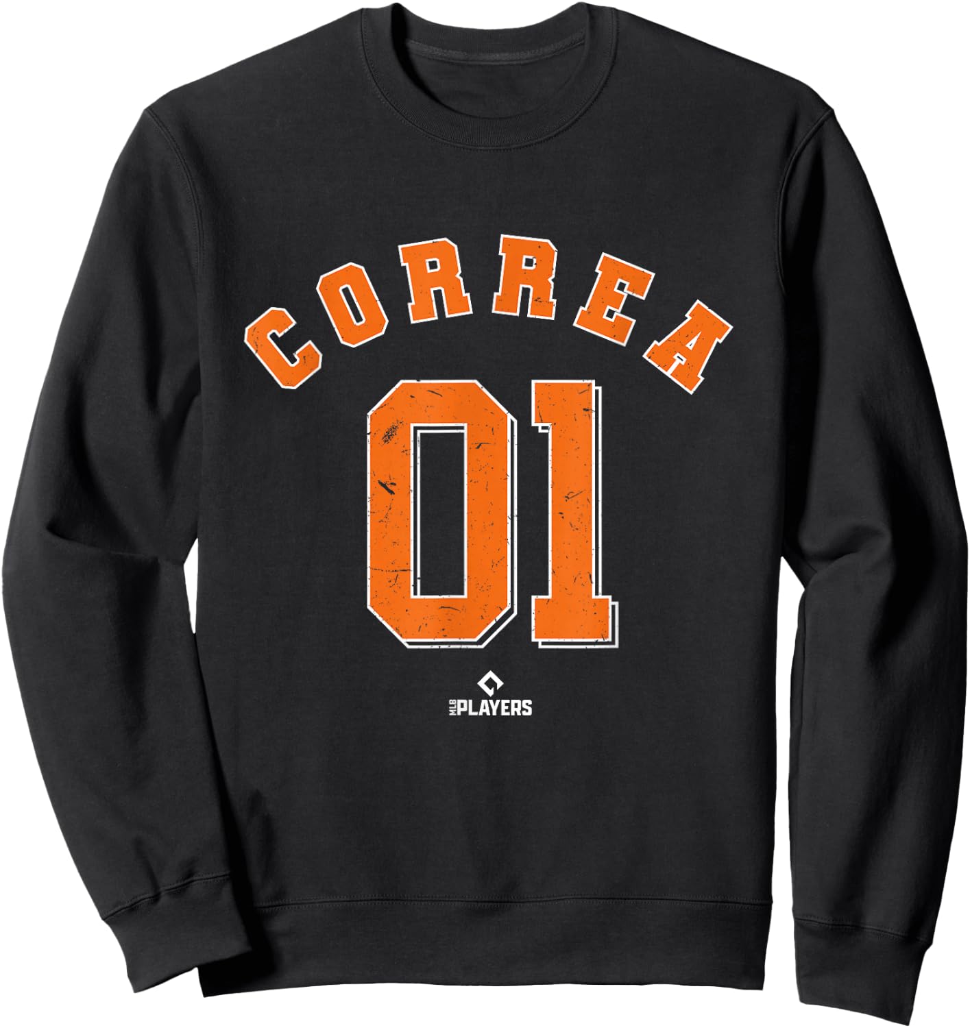 Carlos Correa 01 Houston Texas Baseball MLB Players Sweatshirt - Sweatshirt | Black