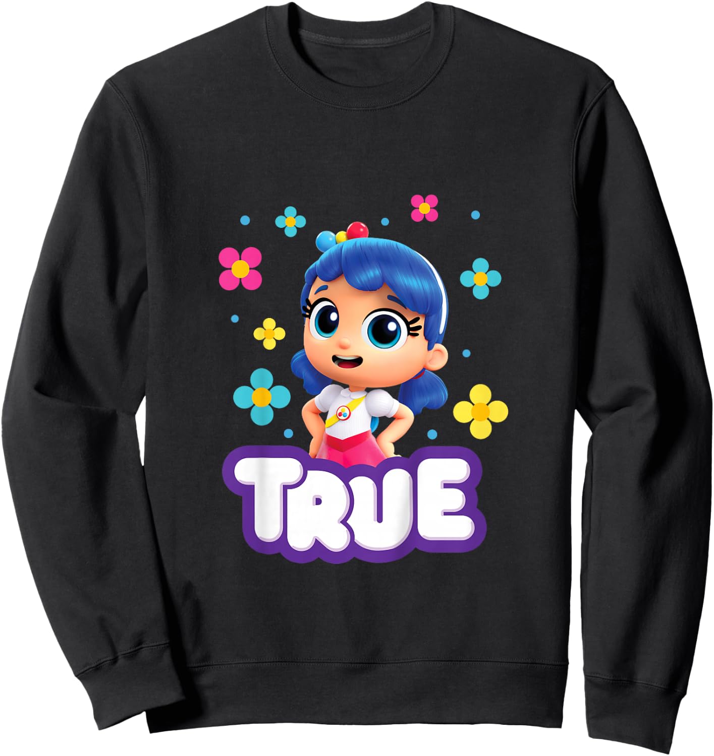 Kids True and The Rainbow Kingdom Sweatshirt - Sweatshirt | Black